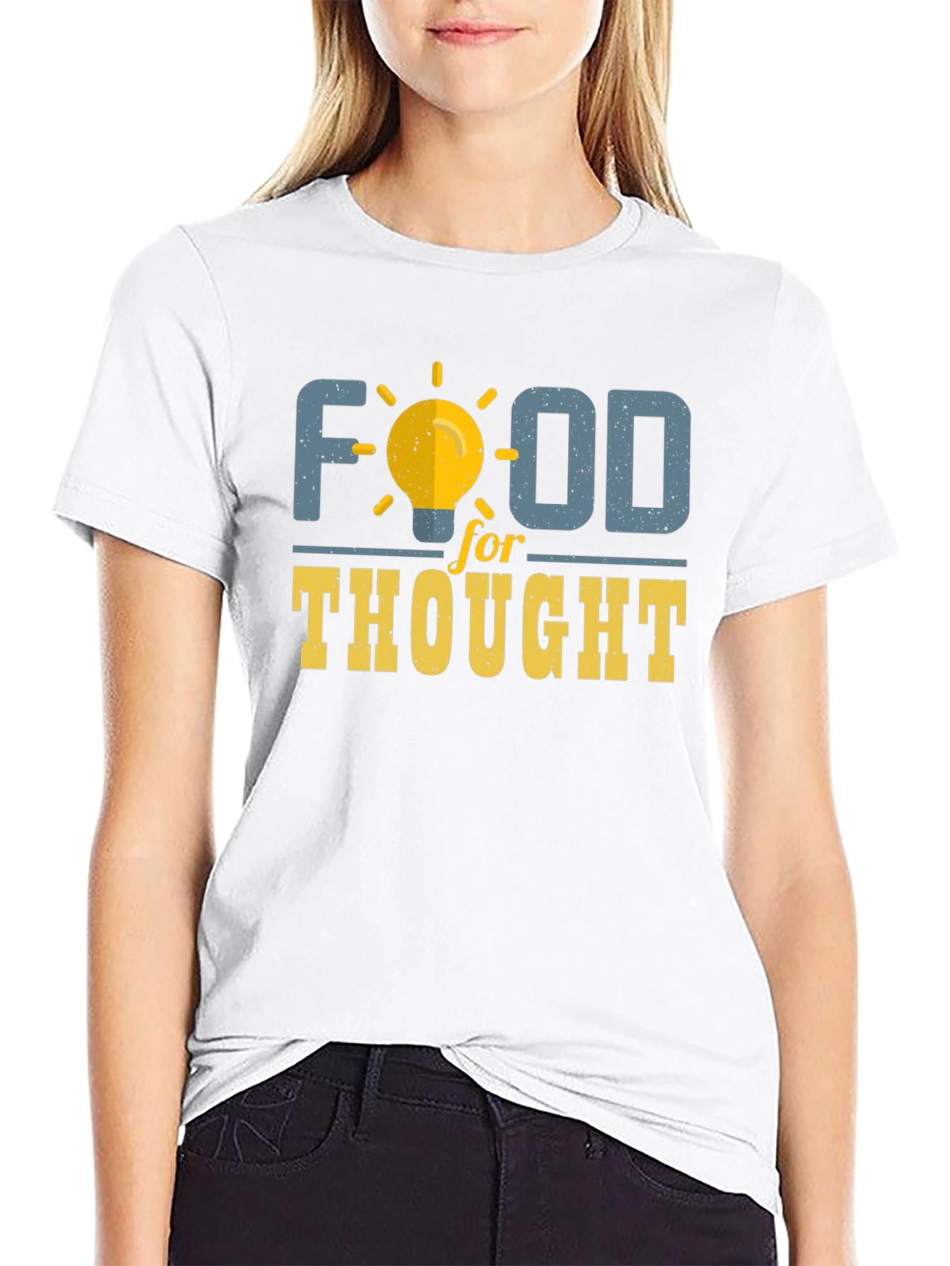 Food for Thought Graphic T-Shirt