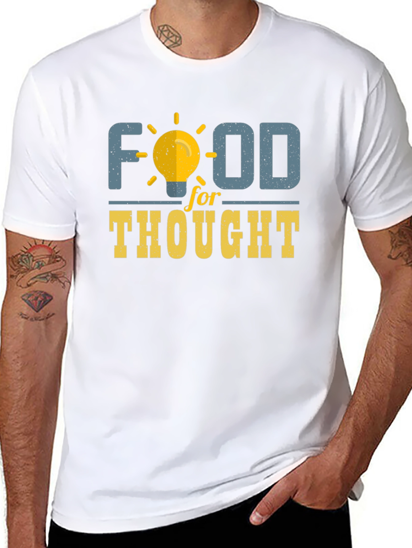 Food for Thought Graphic T-Shirt