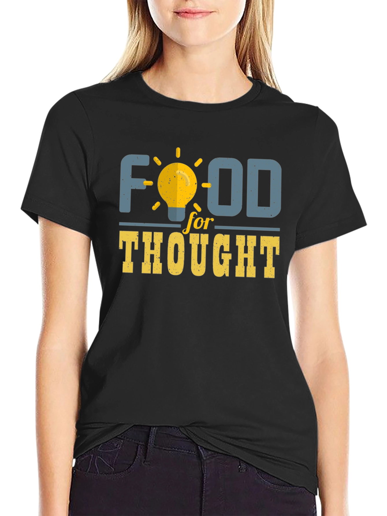 Food for Thought Graphic T-Shirt