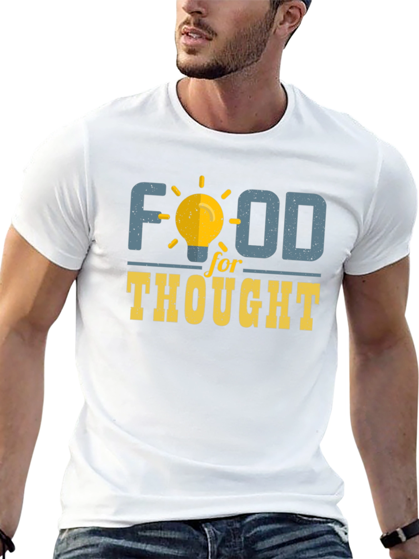 Food for Thought Graphic T-Shirt