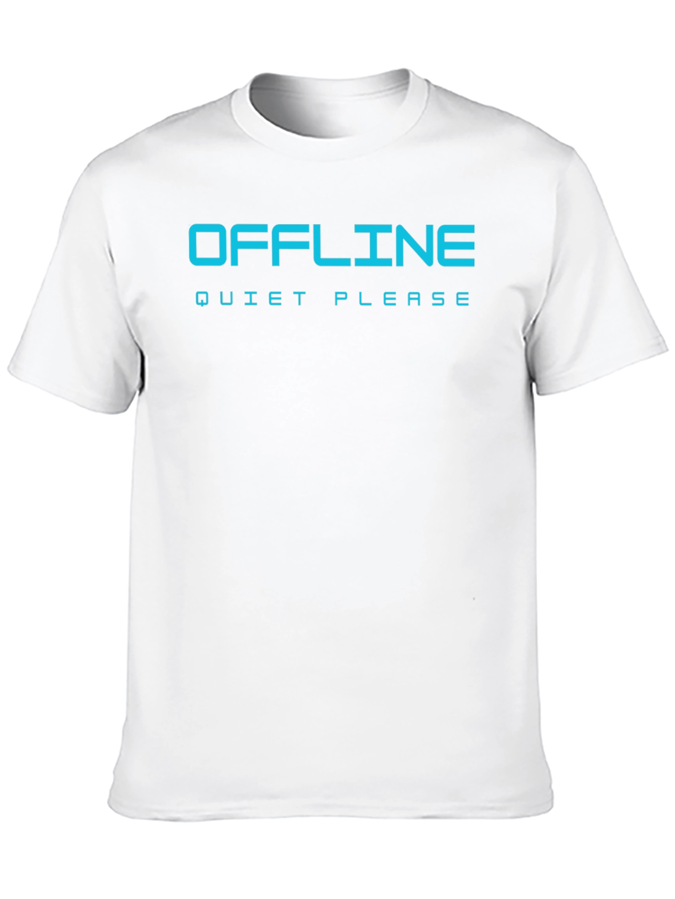 Offline Quiet Please Graphic T-Shirt