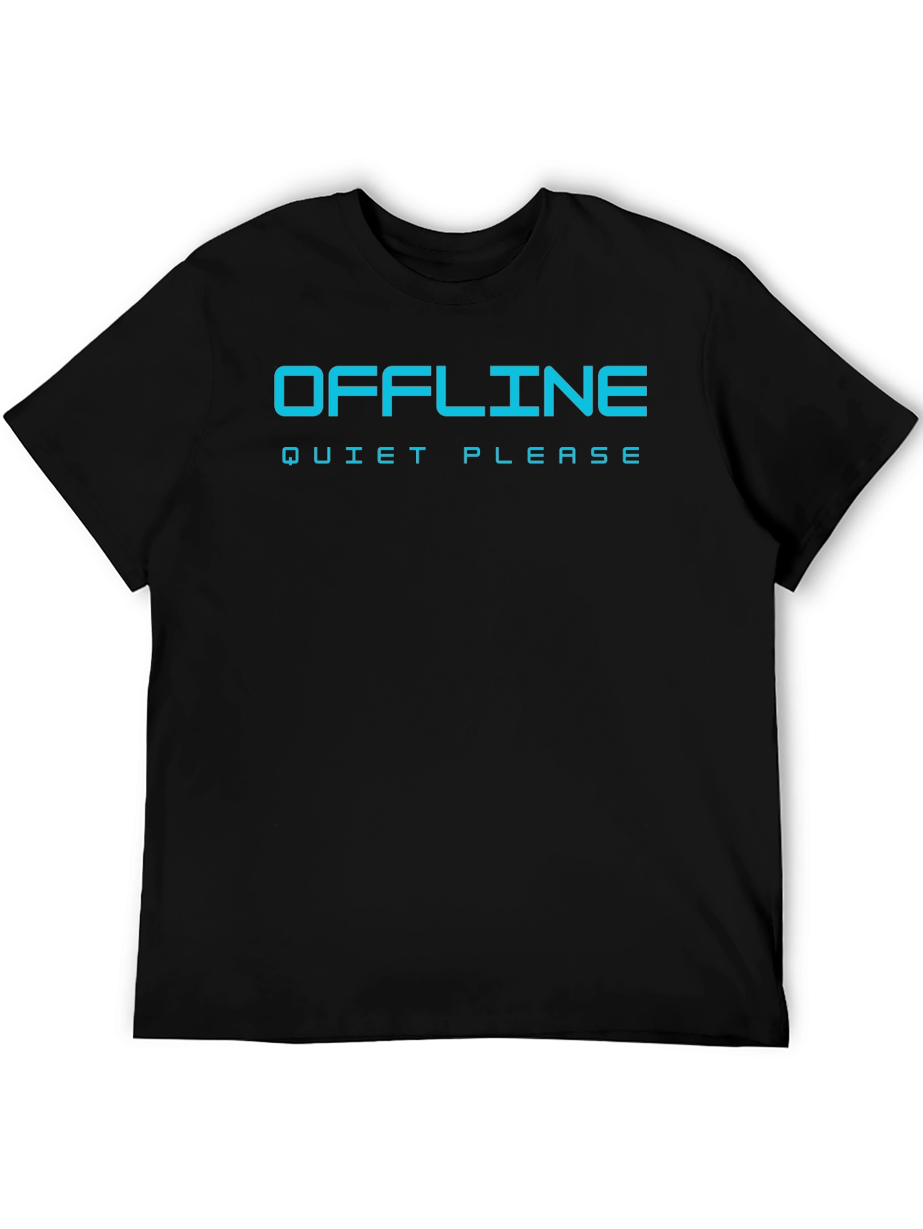 Offline Quiet Please Graphic T-Shirt