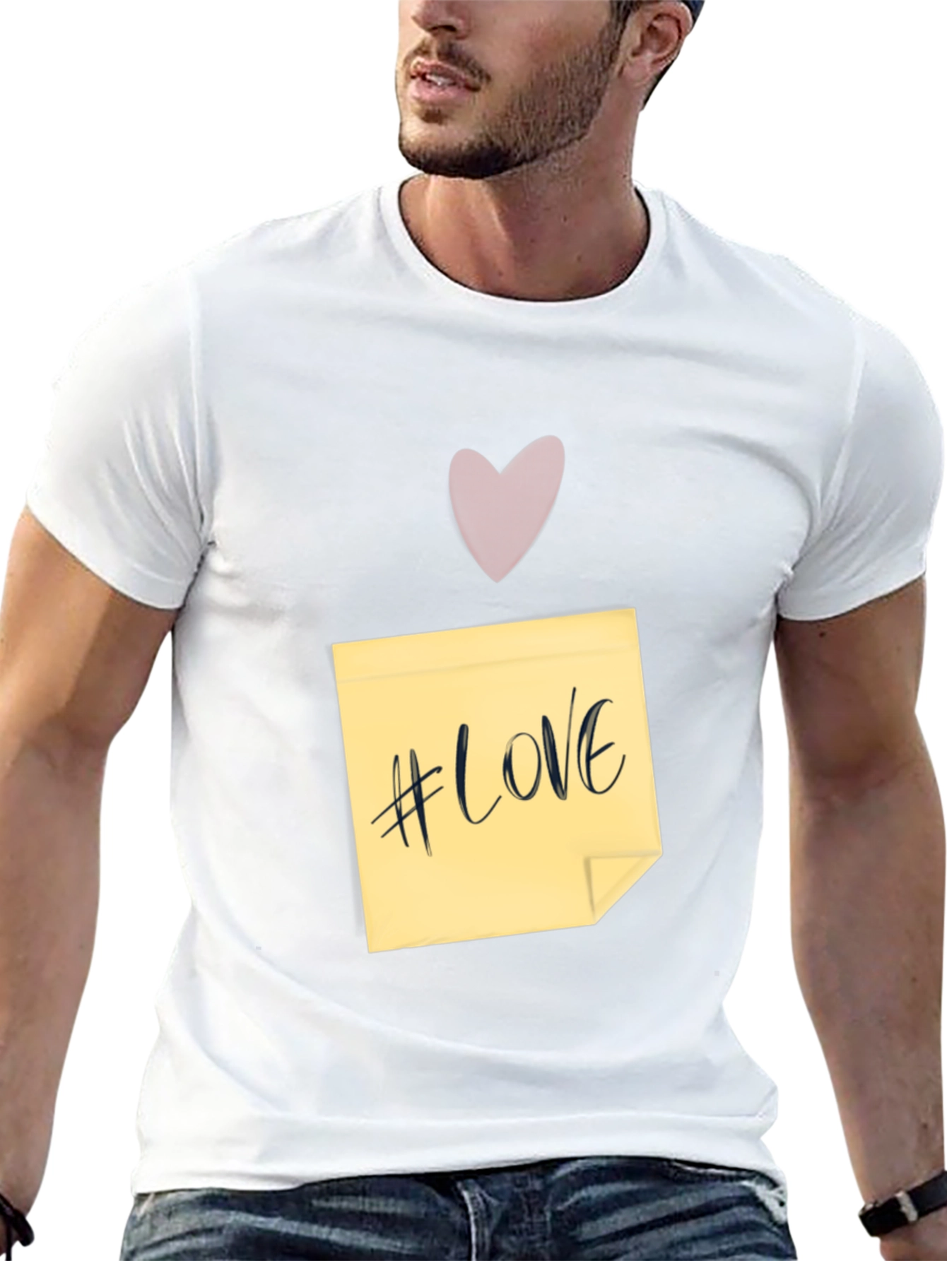 Love Note Graphic Tee - Casual Comfort