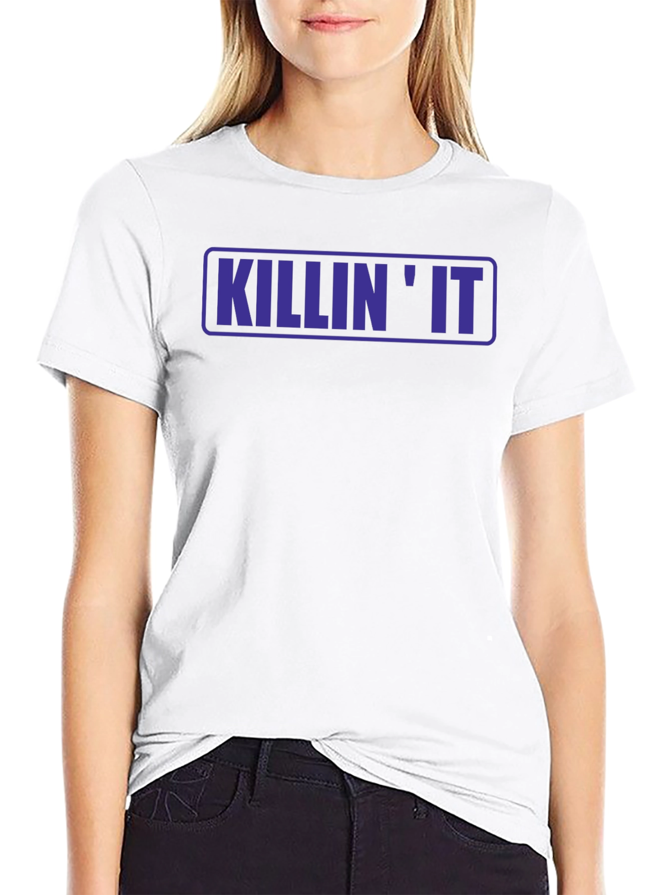 Killin It Graphic Tee - Mens Crew Neck T-Shirt