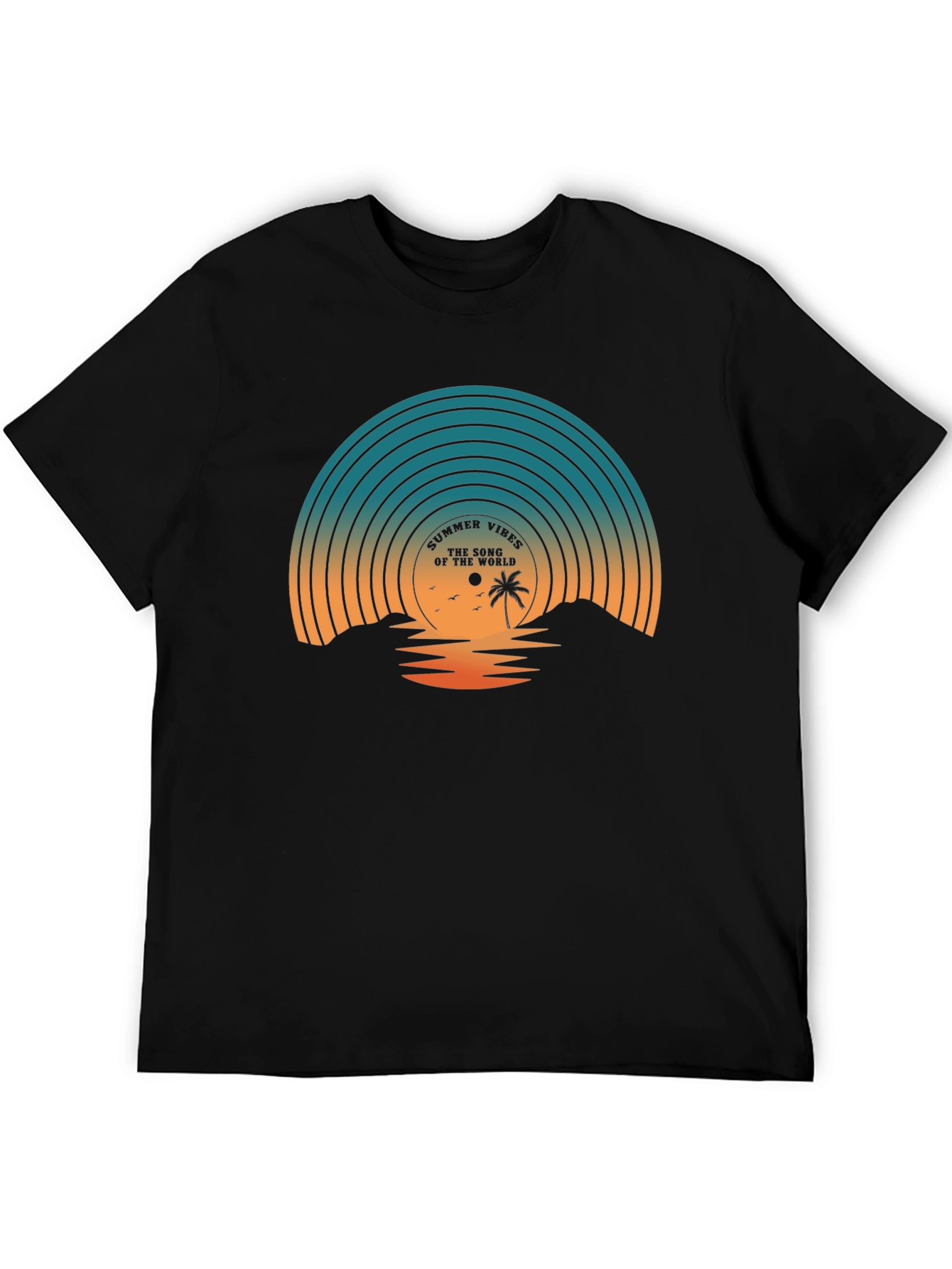 Summer Vibes Graphic Tee - Relaxed Fit
