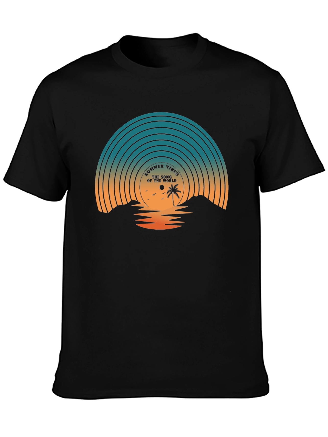 Summer Vibes Graphic Tee - Relaxed Fit