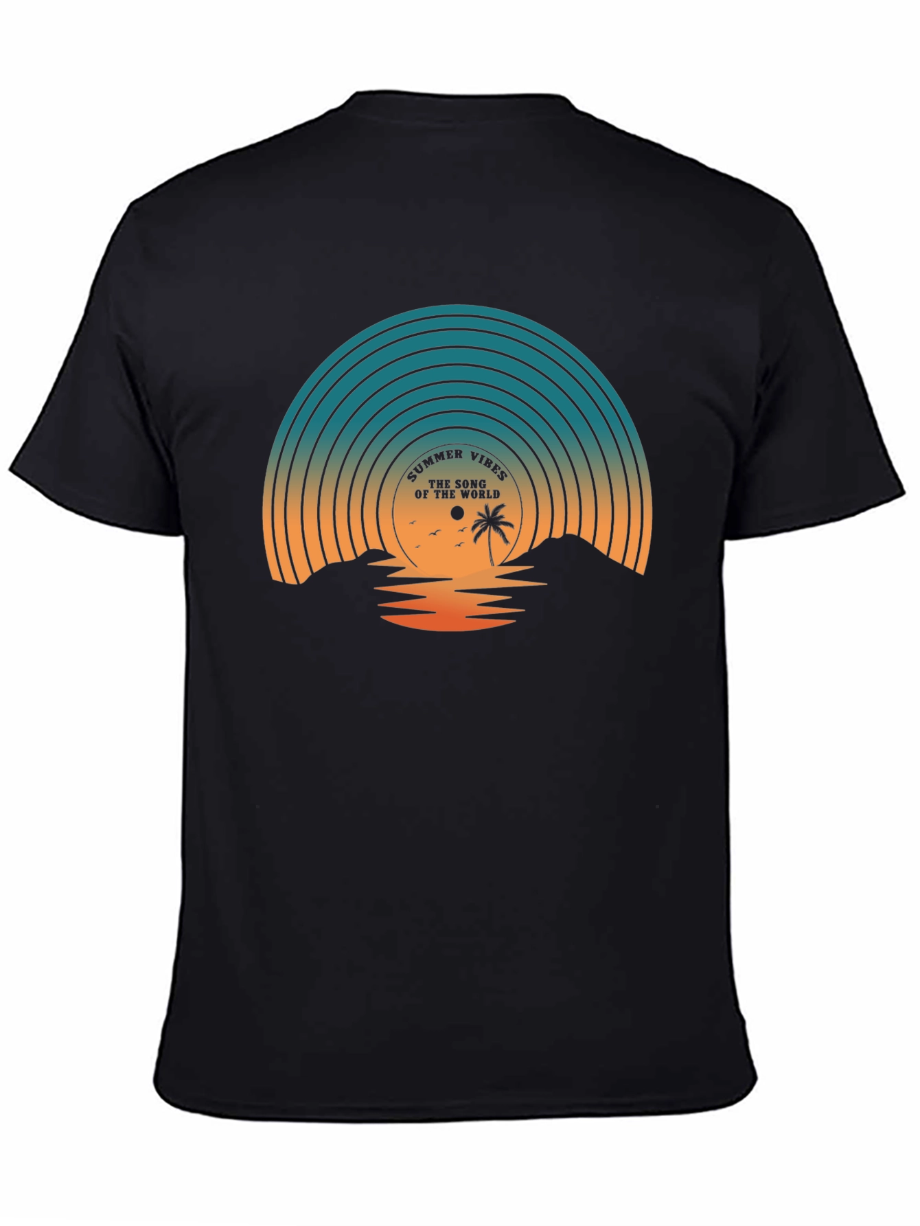 Summer Vibes Graphic Tee - Relaxed Fit