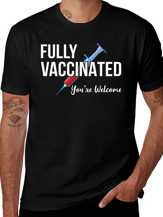 Fully Vaccinated Graphic T-Shirt