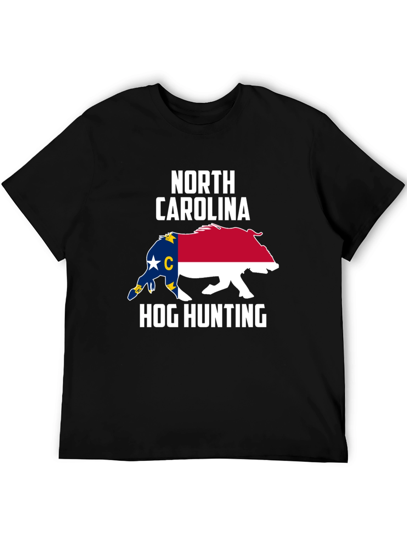 North Carolina Hog Hunting T-Shirt