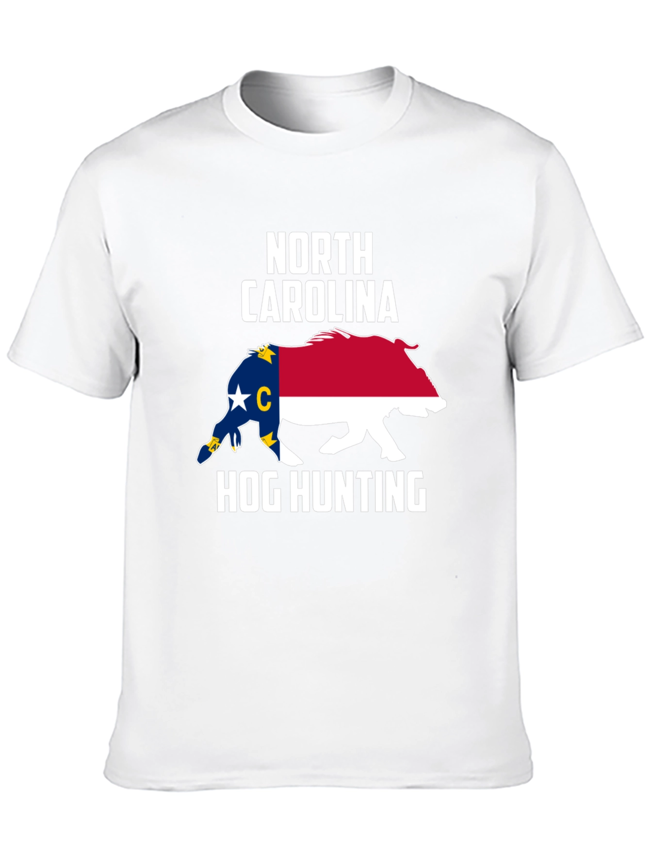 North Carolina Hog Hunting T-Shirt