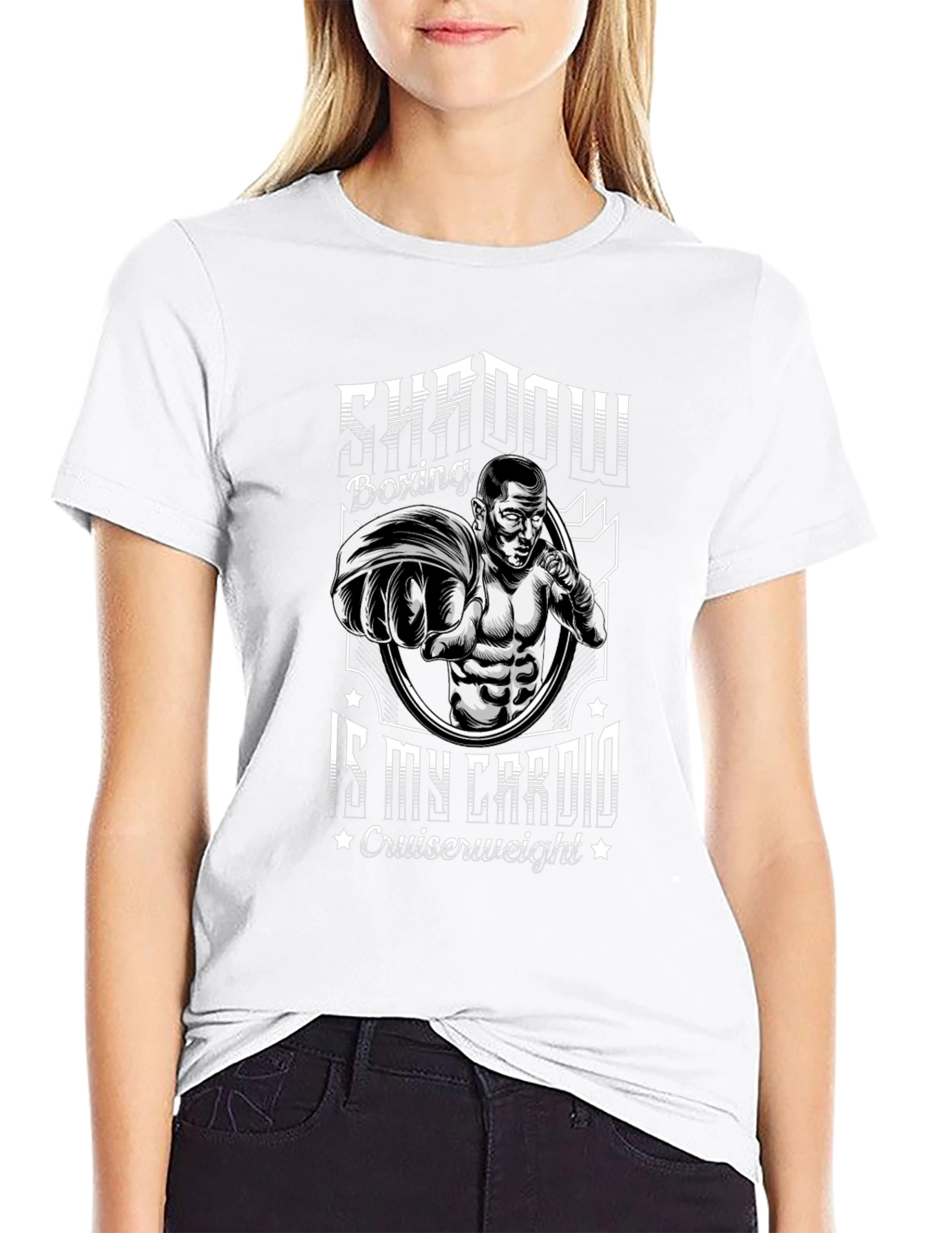Shadow Boxing Cardio T-Shirt - Cruiserweight Boxing Tee
