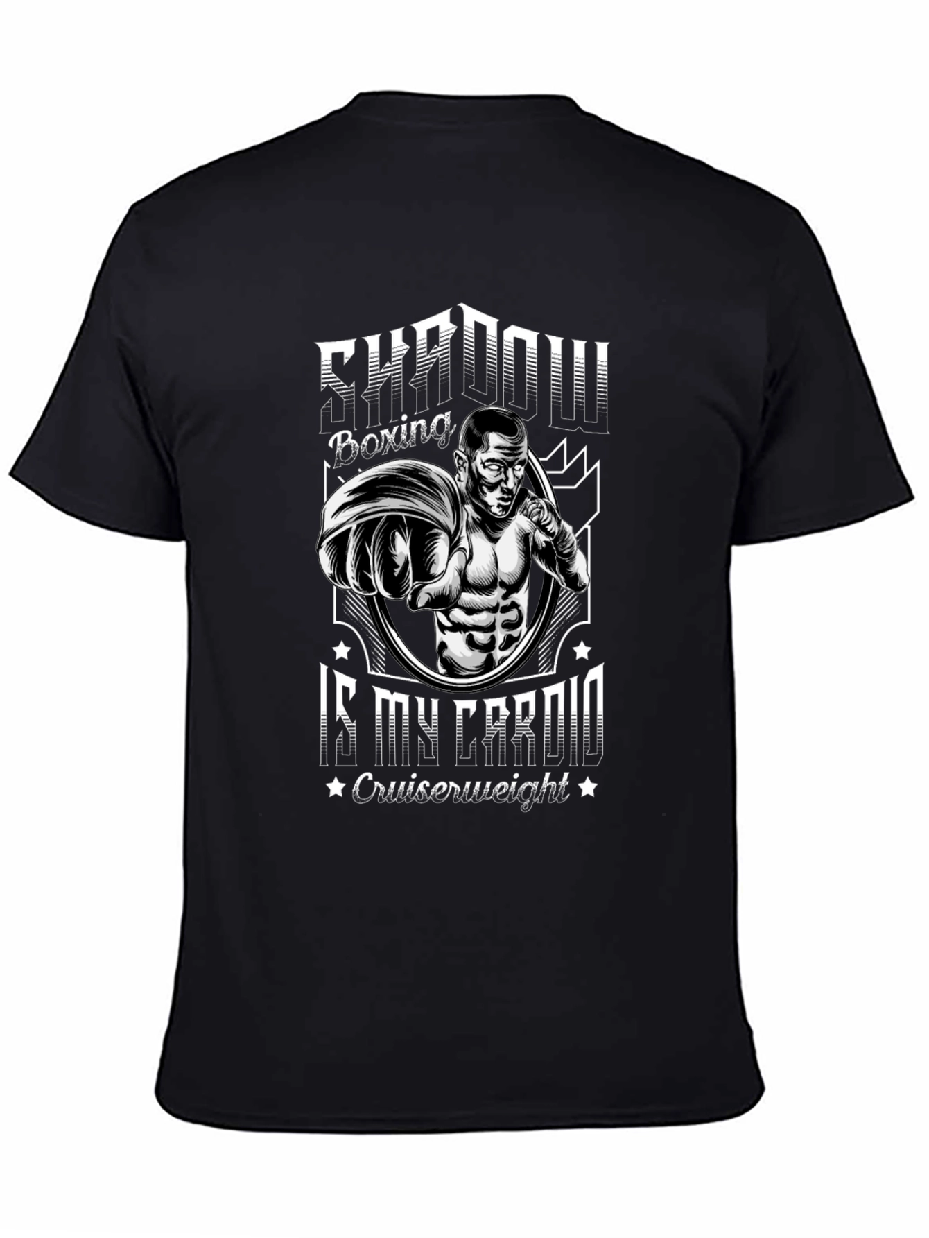 Shadow Boxing Cardio T-Shirt - Cruiserweight Boxing Tee
