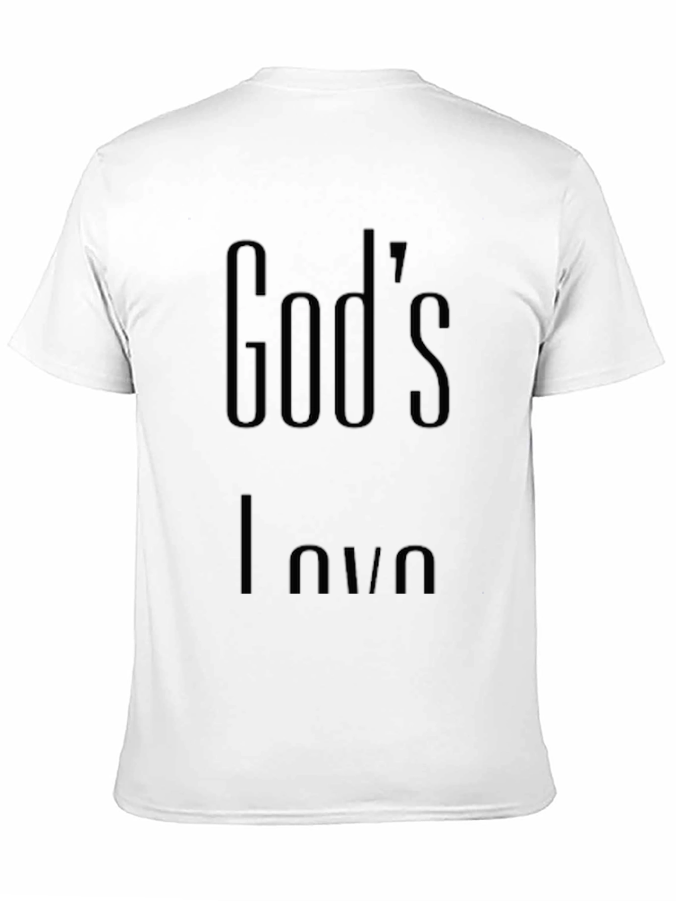 Gods Love Black T-Shirt