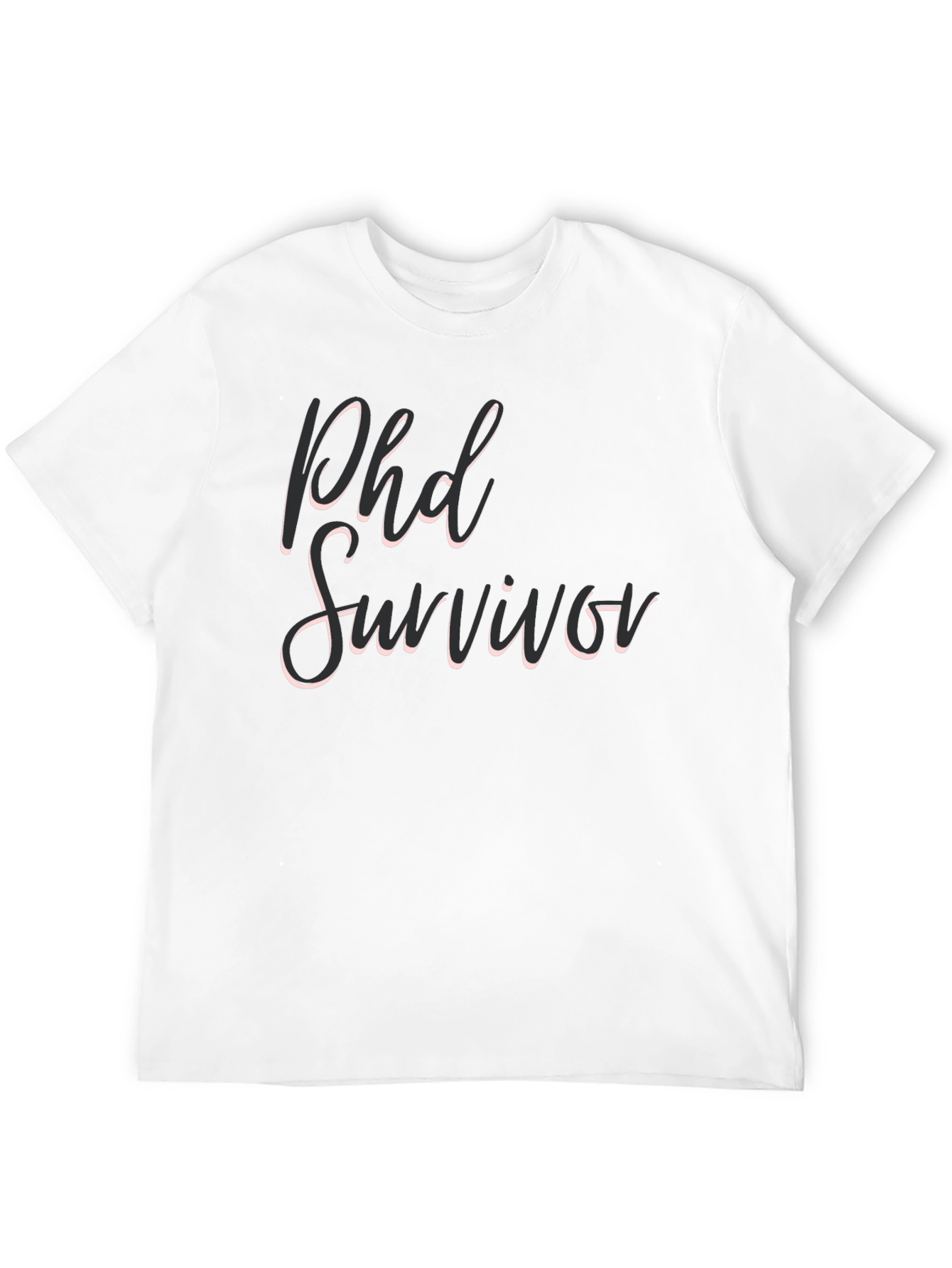PhD Survivor Tee - Black T-Shirt