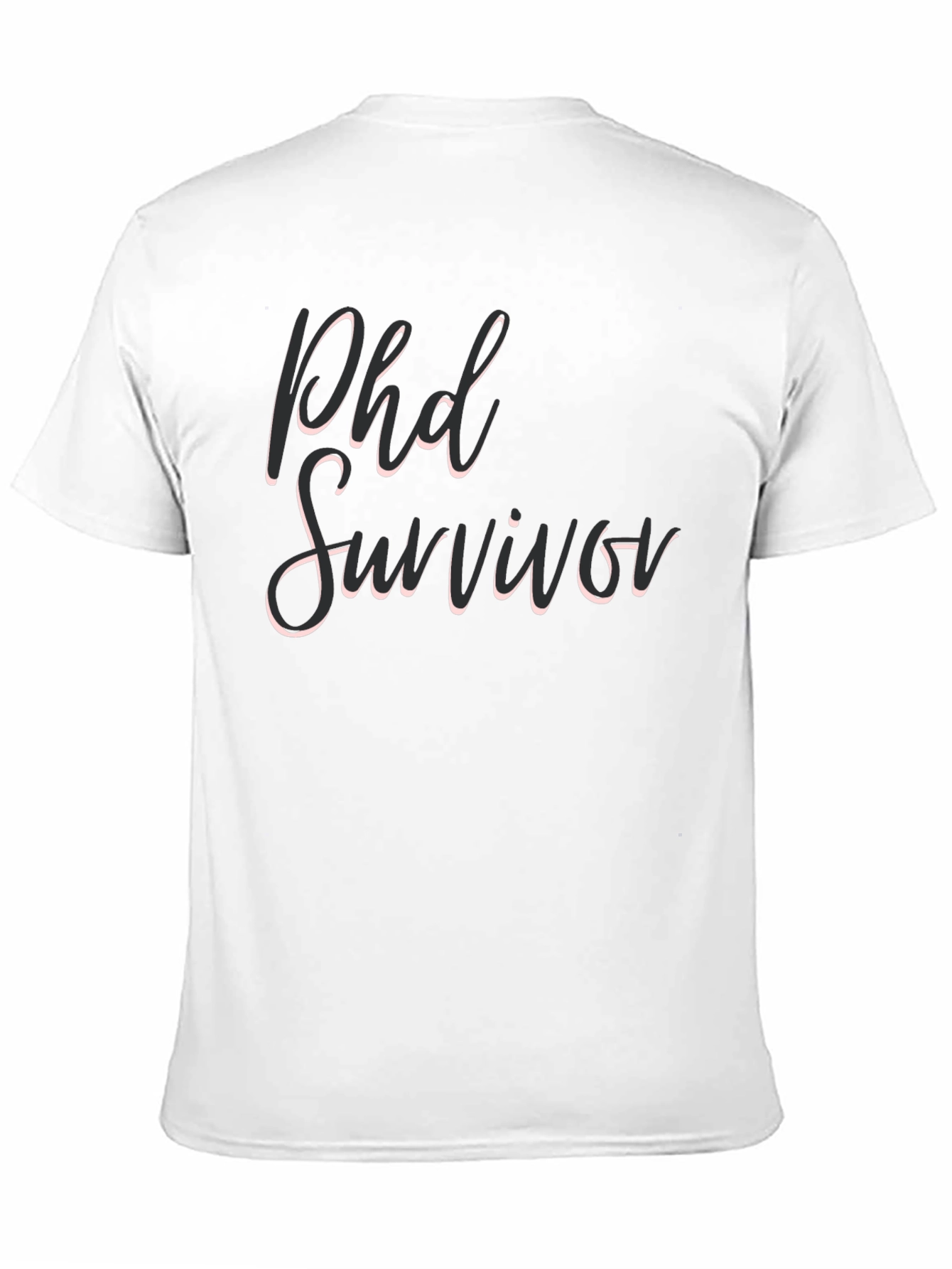 PhD Survivor Tee - Black T-Shirt