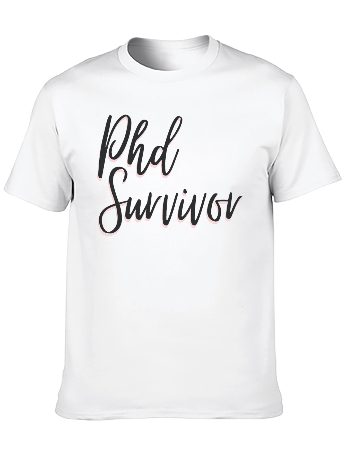 PhD Survivor Tee - Black T-Shirt
