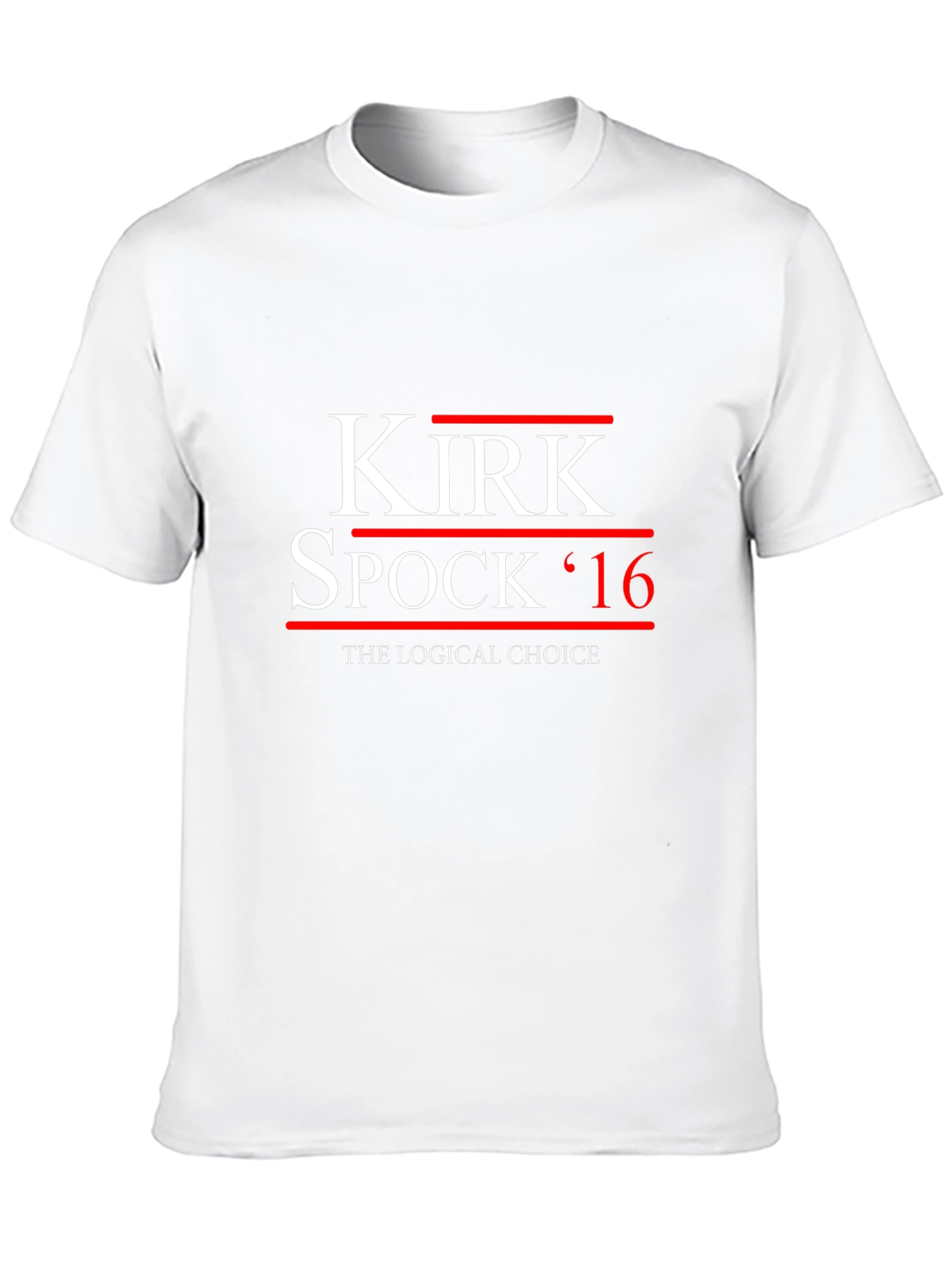Kirk Spock 16 T-Shirt - The Logical Choice