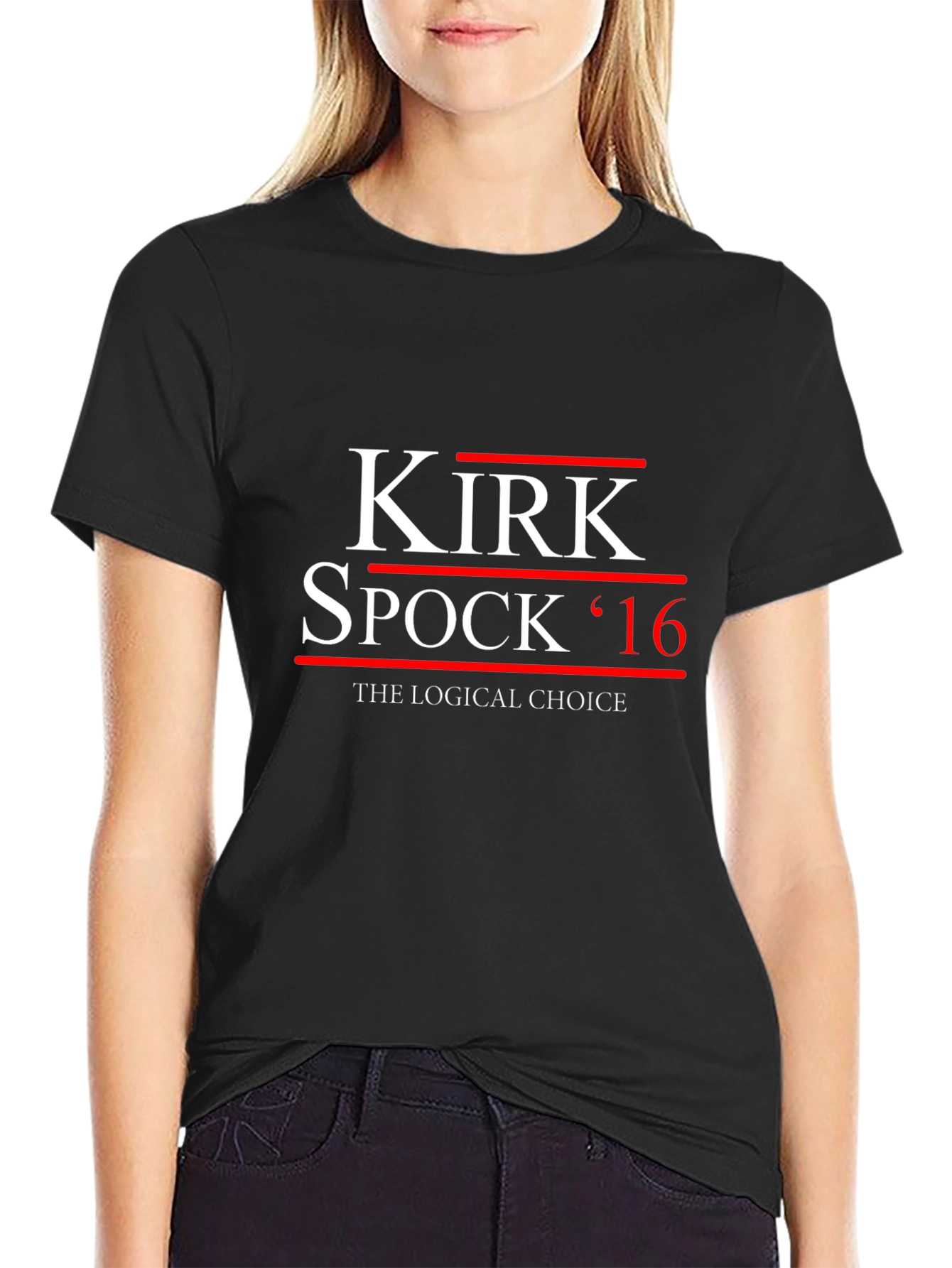 Kirk Spock 16 T-Shirt - The Logical Choice
