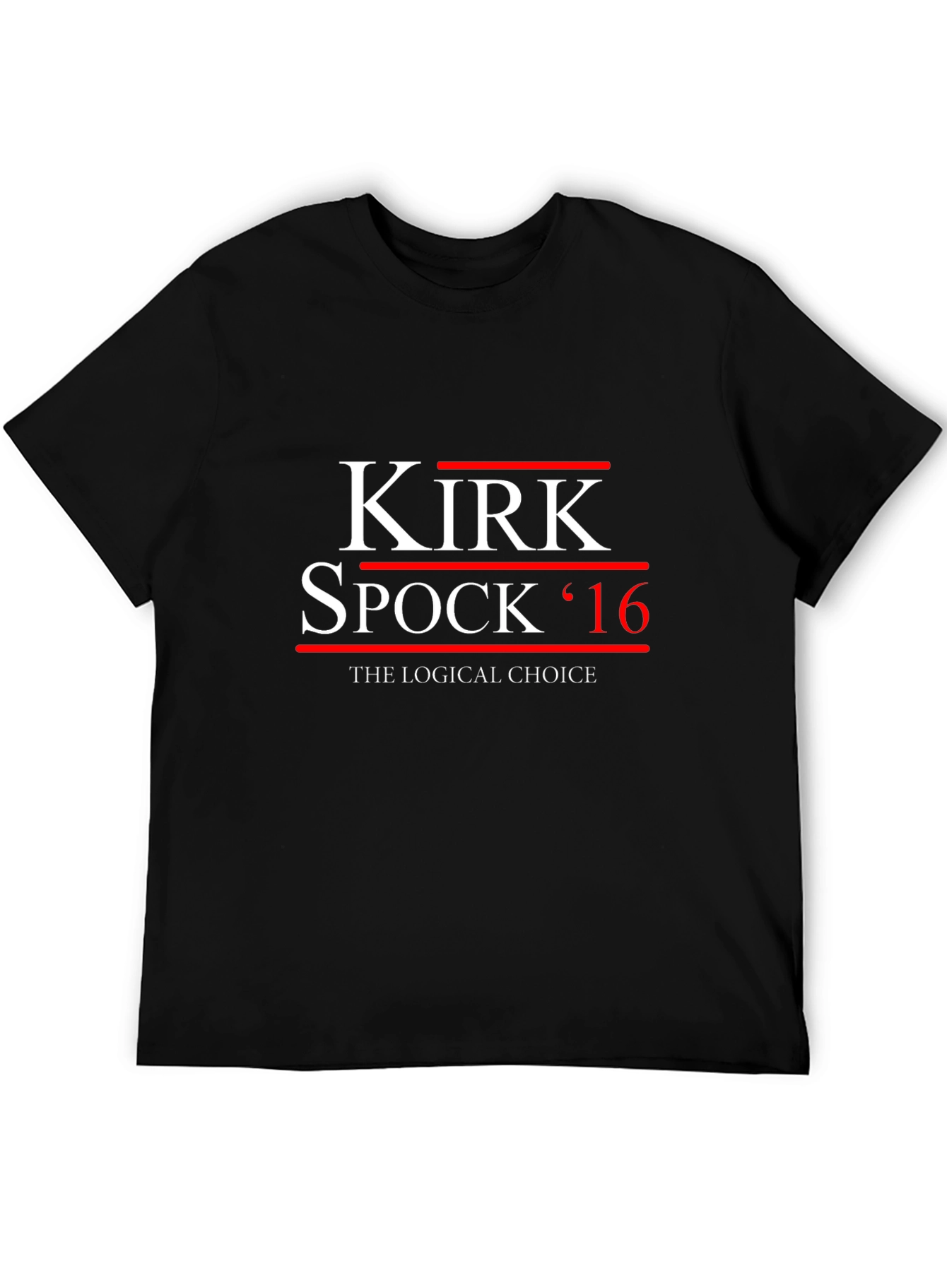 Kirk Spock 16 T-Shirt - The Logical Choice