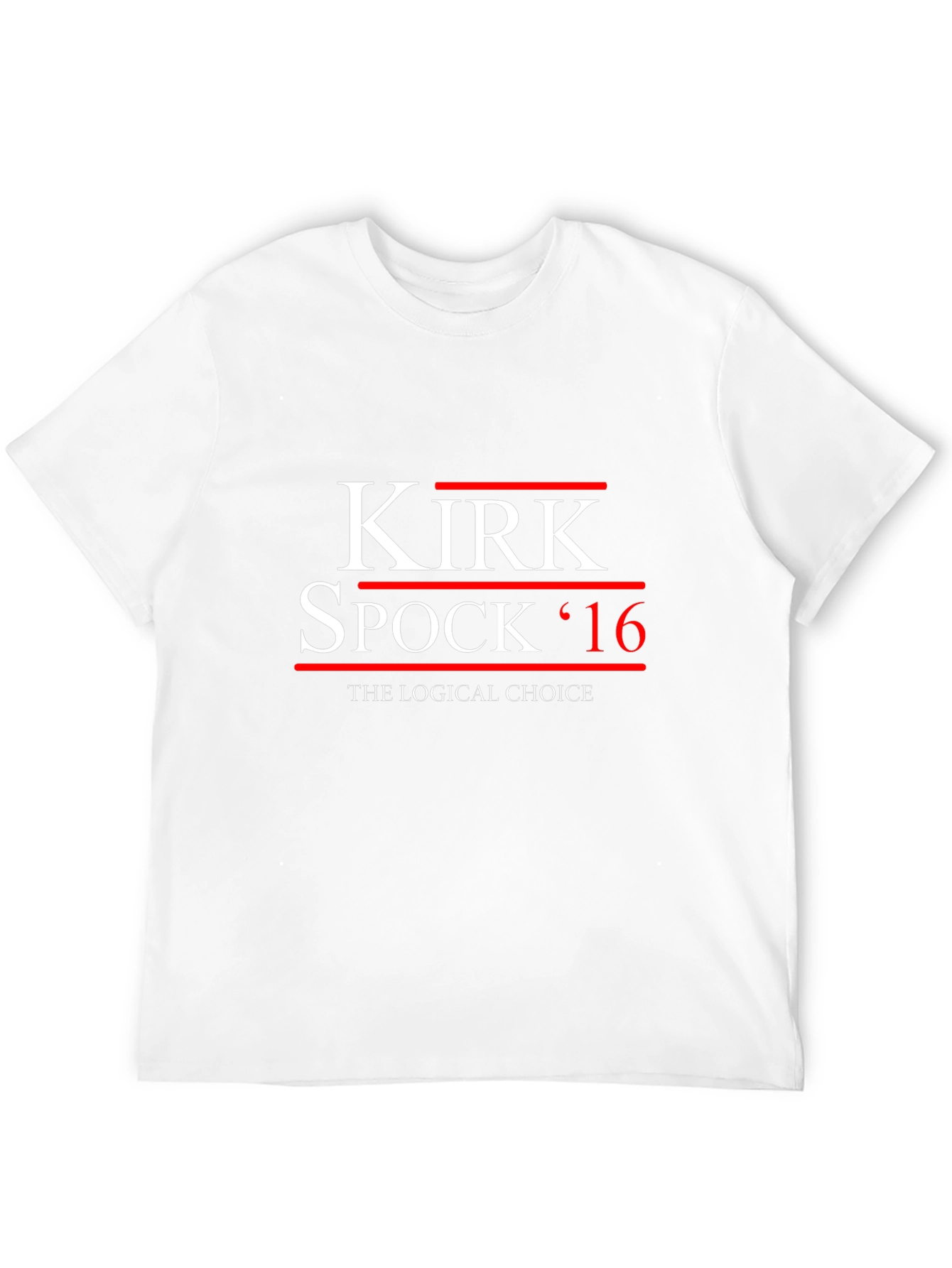 Kirk Spock 16 T-Shirt - The Logical Choice