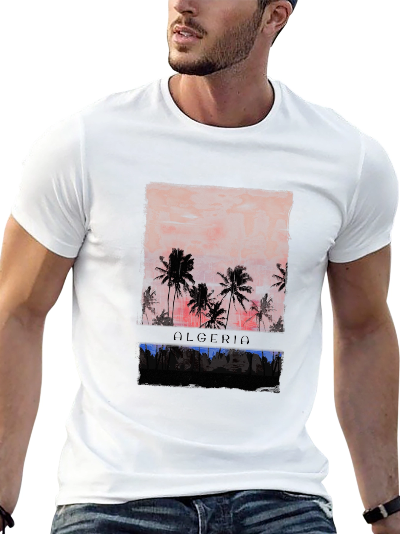 Algeria Palms Graphic Tee