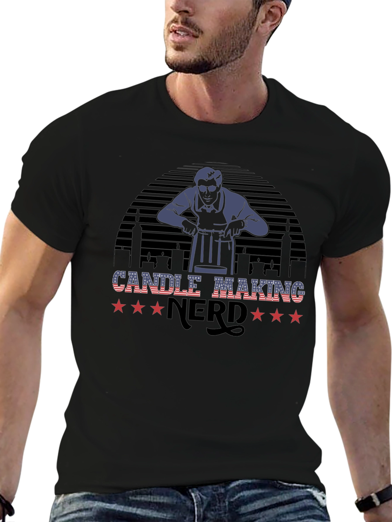 Candle Making Nerd T-Shirt - Funny Hobby Tee