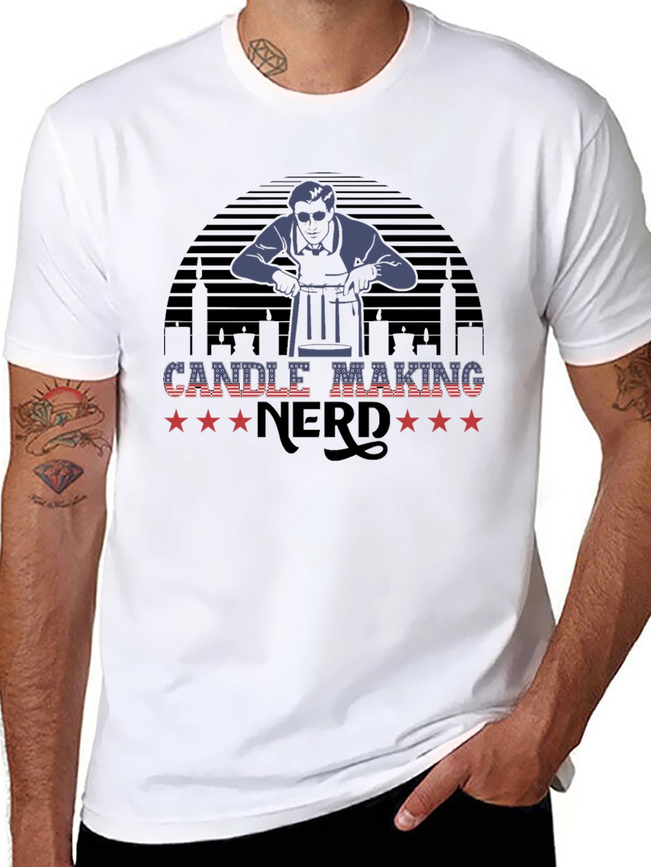 Candle Making Nerd T-Shirt - Funny Hobby Tee