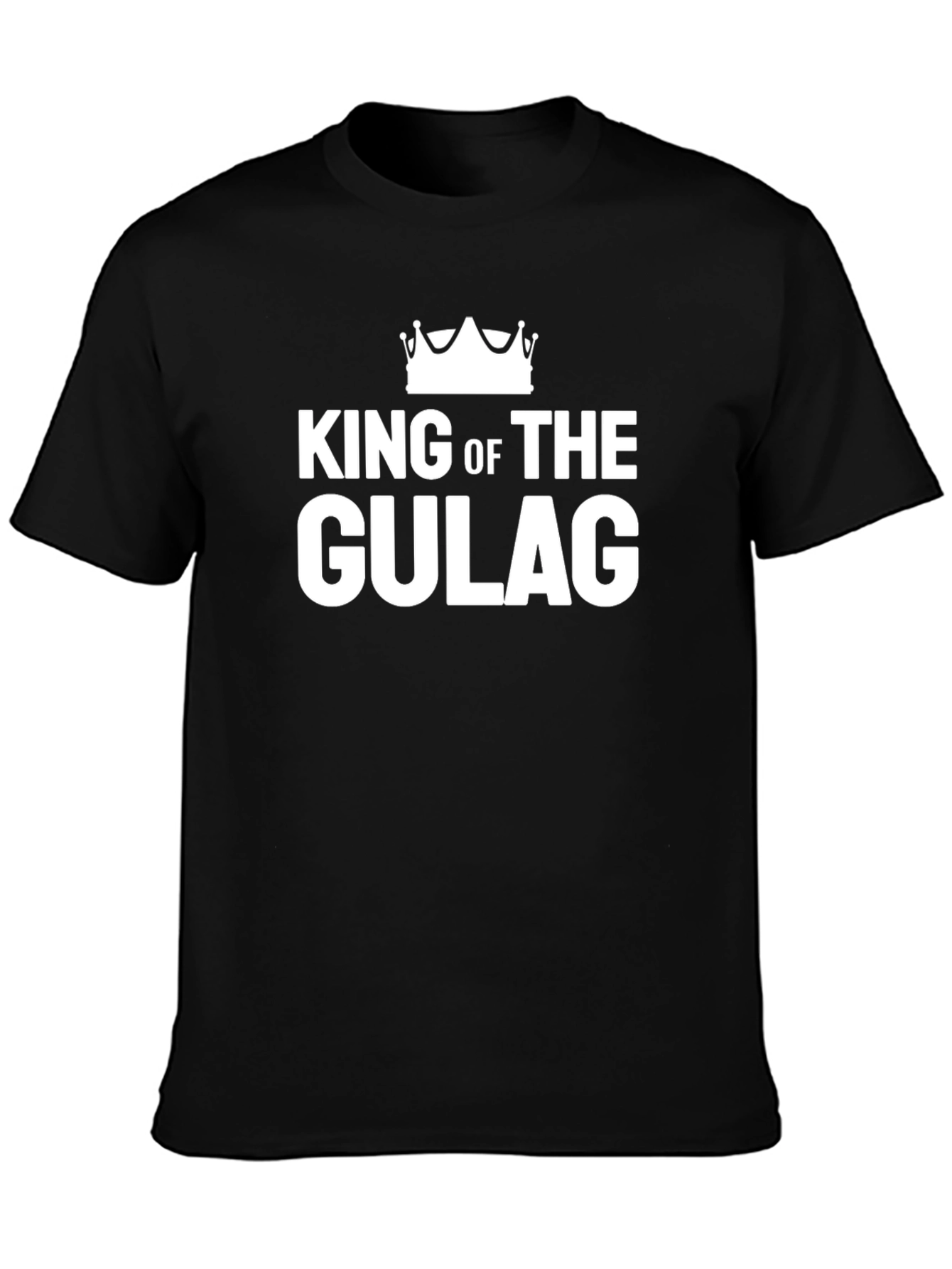 King of the Gulag Black Graphic Tee