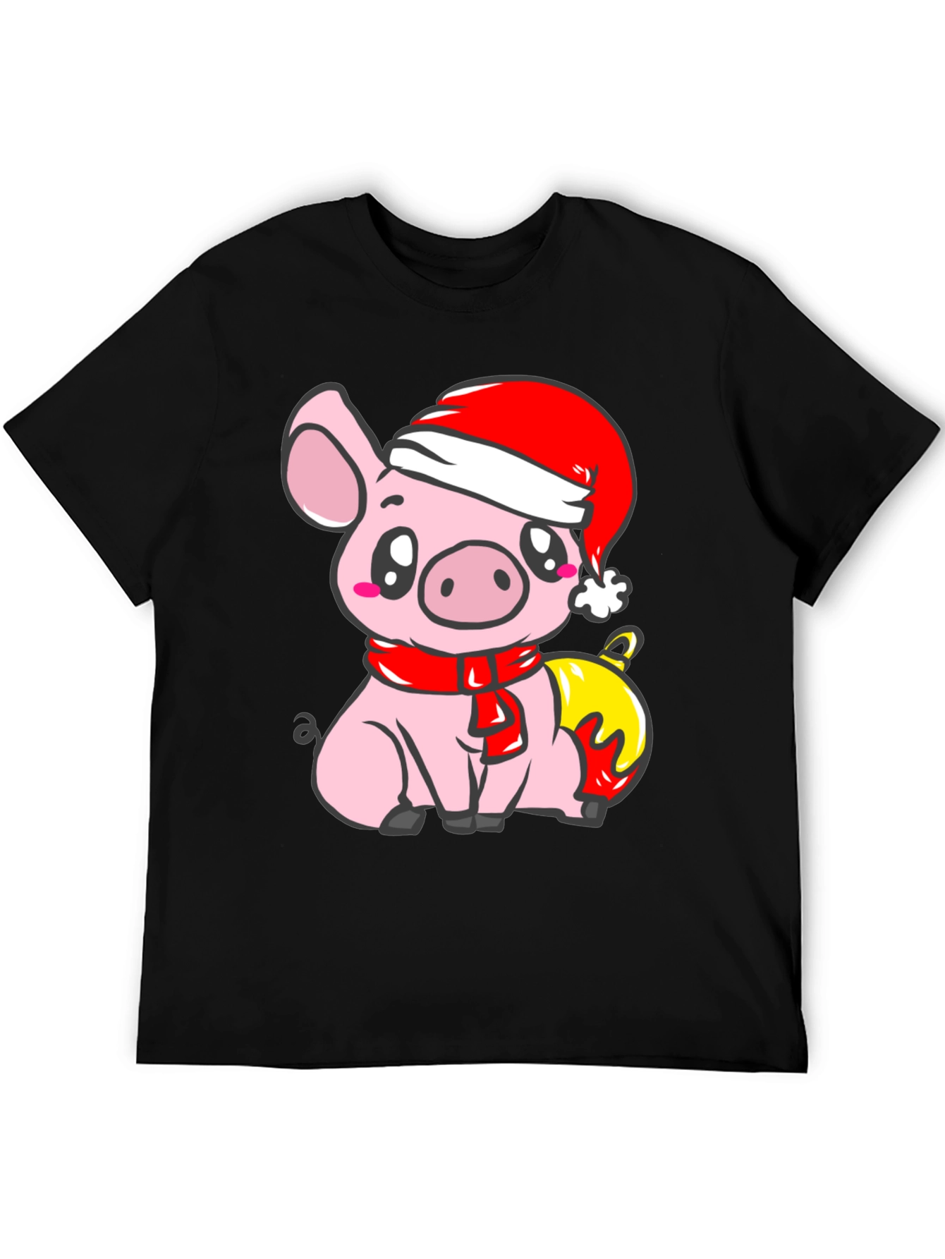 Cute Christmas Pig T-Shirt