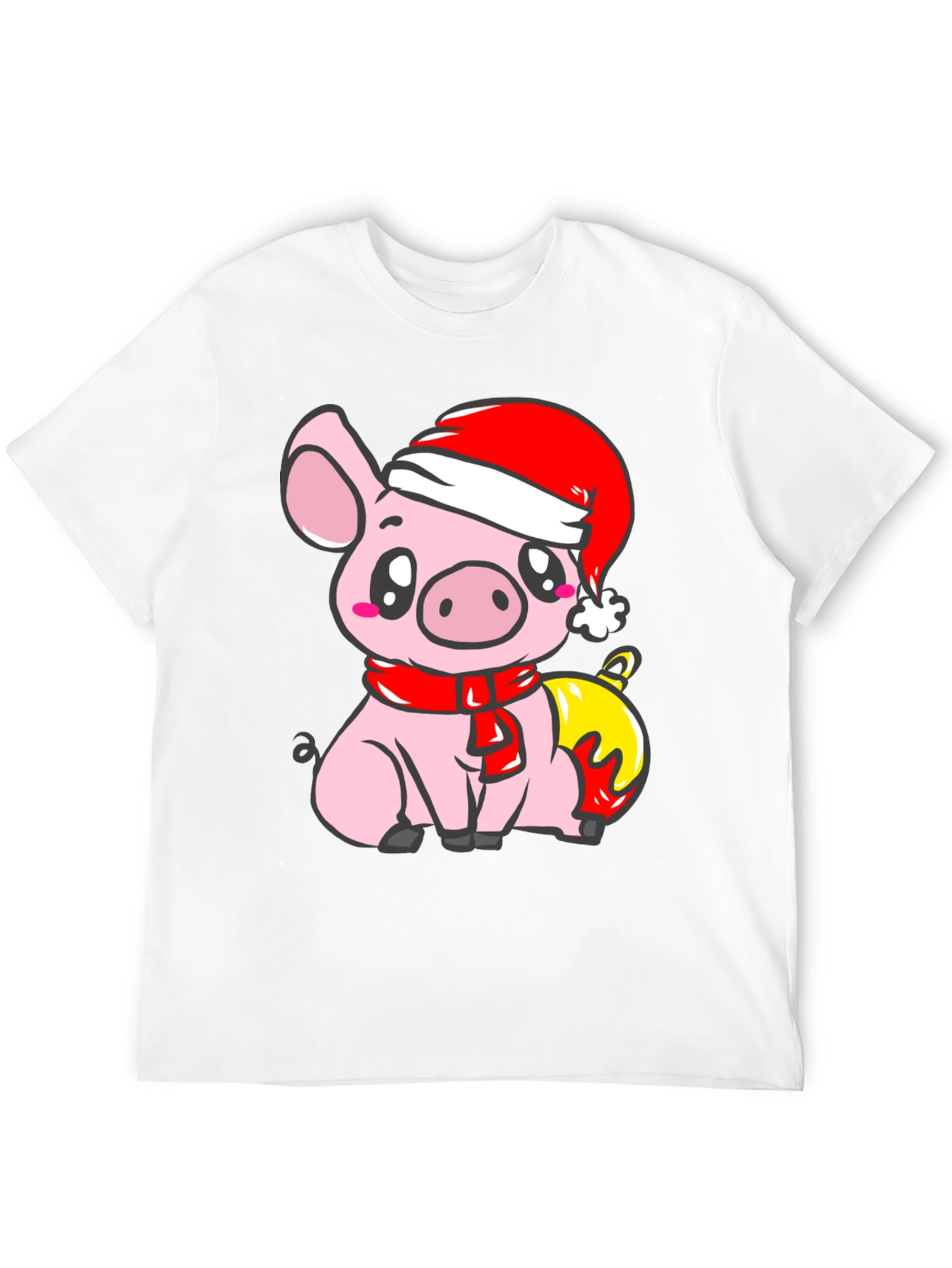 Cute Christmas Pig T-Shirt