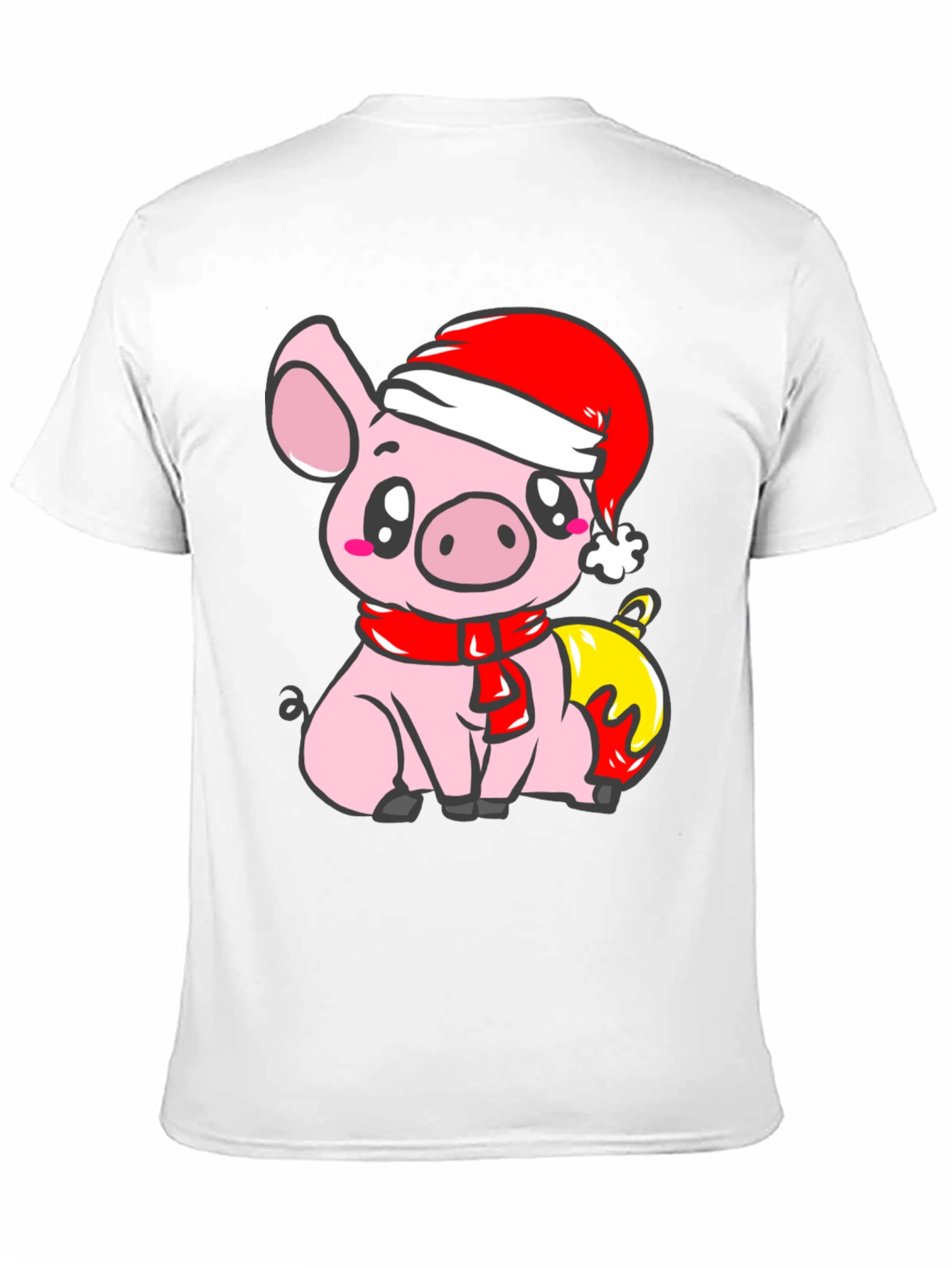 Cute Christmas Pig T-Shirt