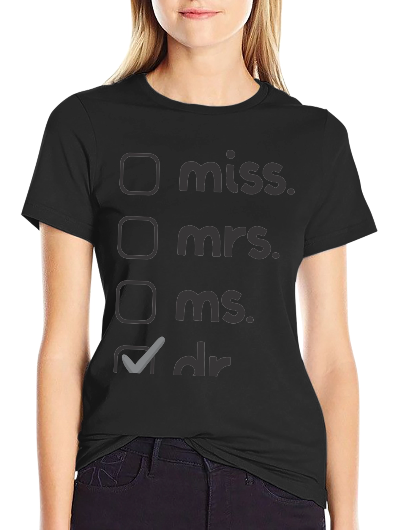 Doctor Title T-Shirt - Novelty Apparel