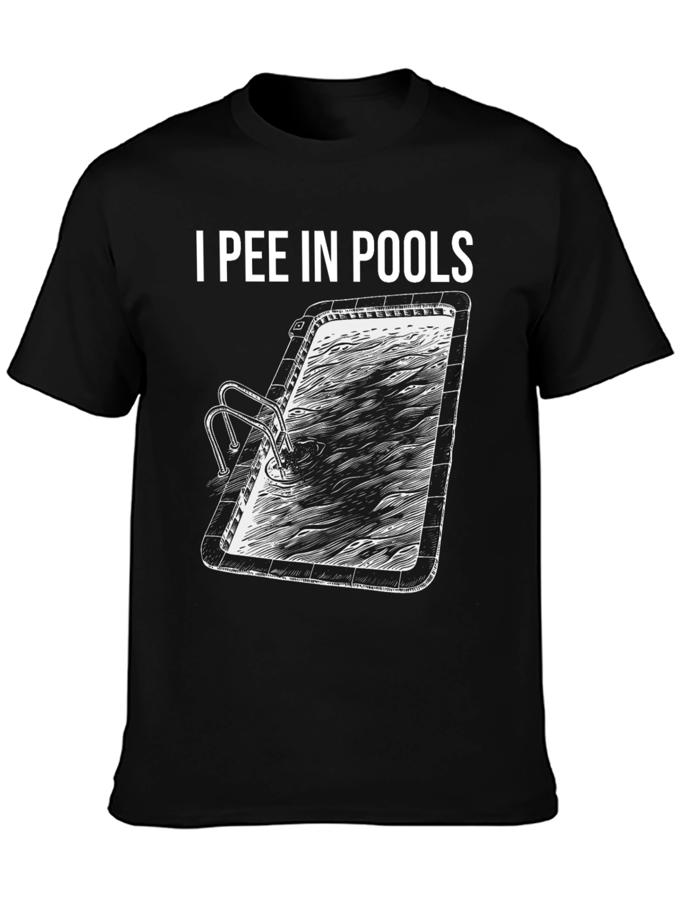 I Pee in Pools Graphic T-Shirt