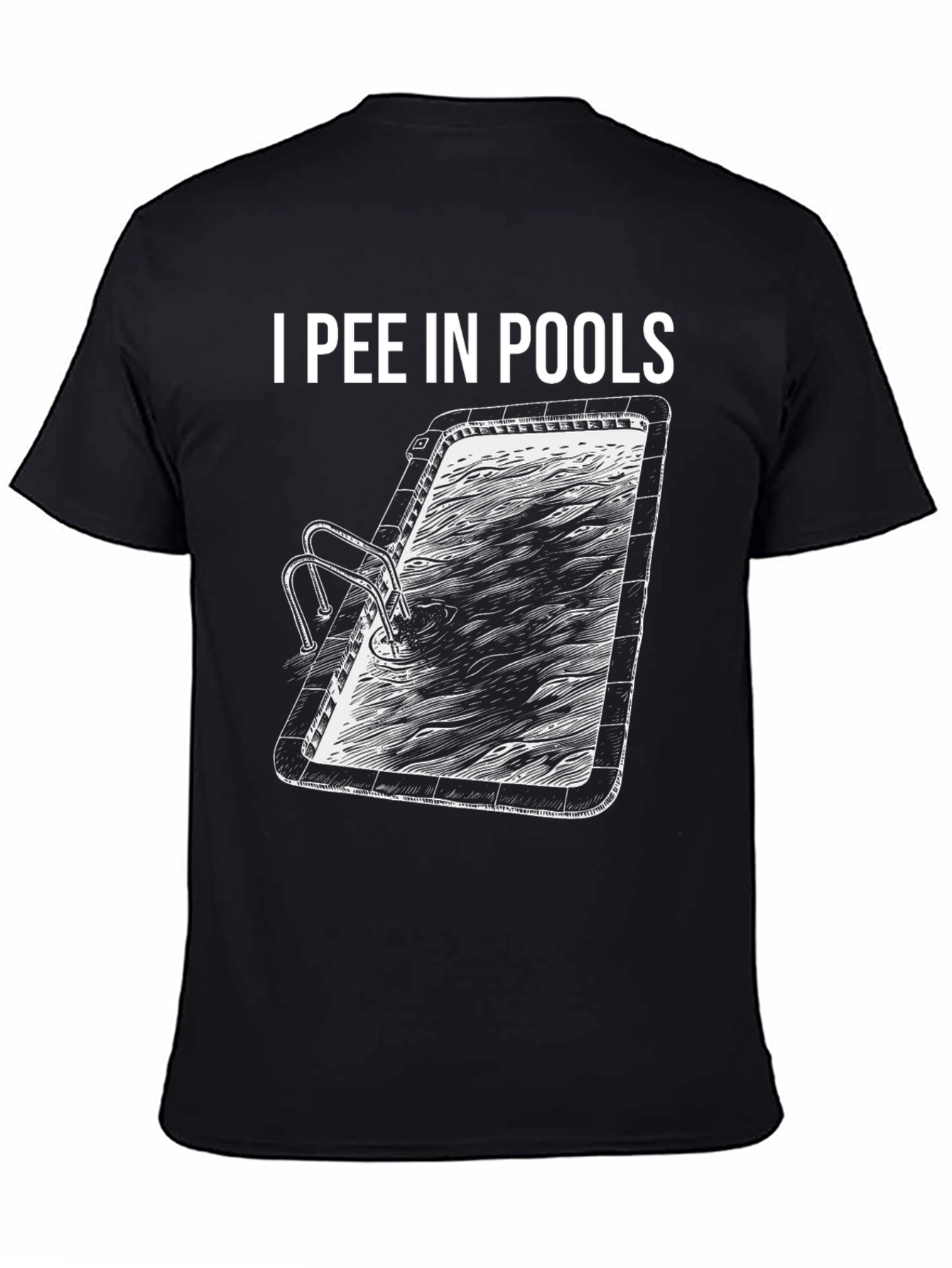 I Pee in Pools Graphic T-Shirt