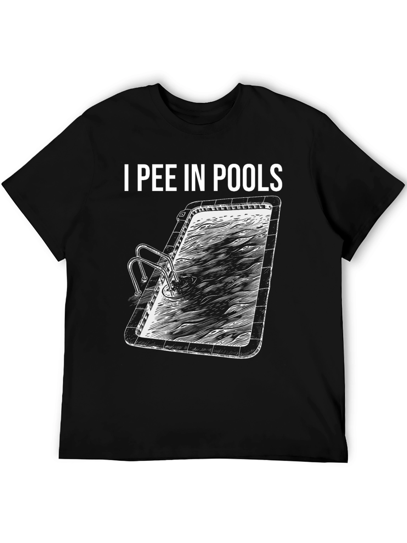 I Pee in Pools Graphic T-Shirt
