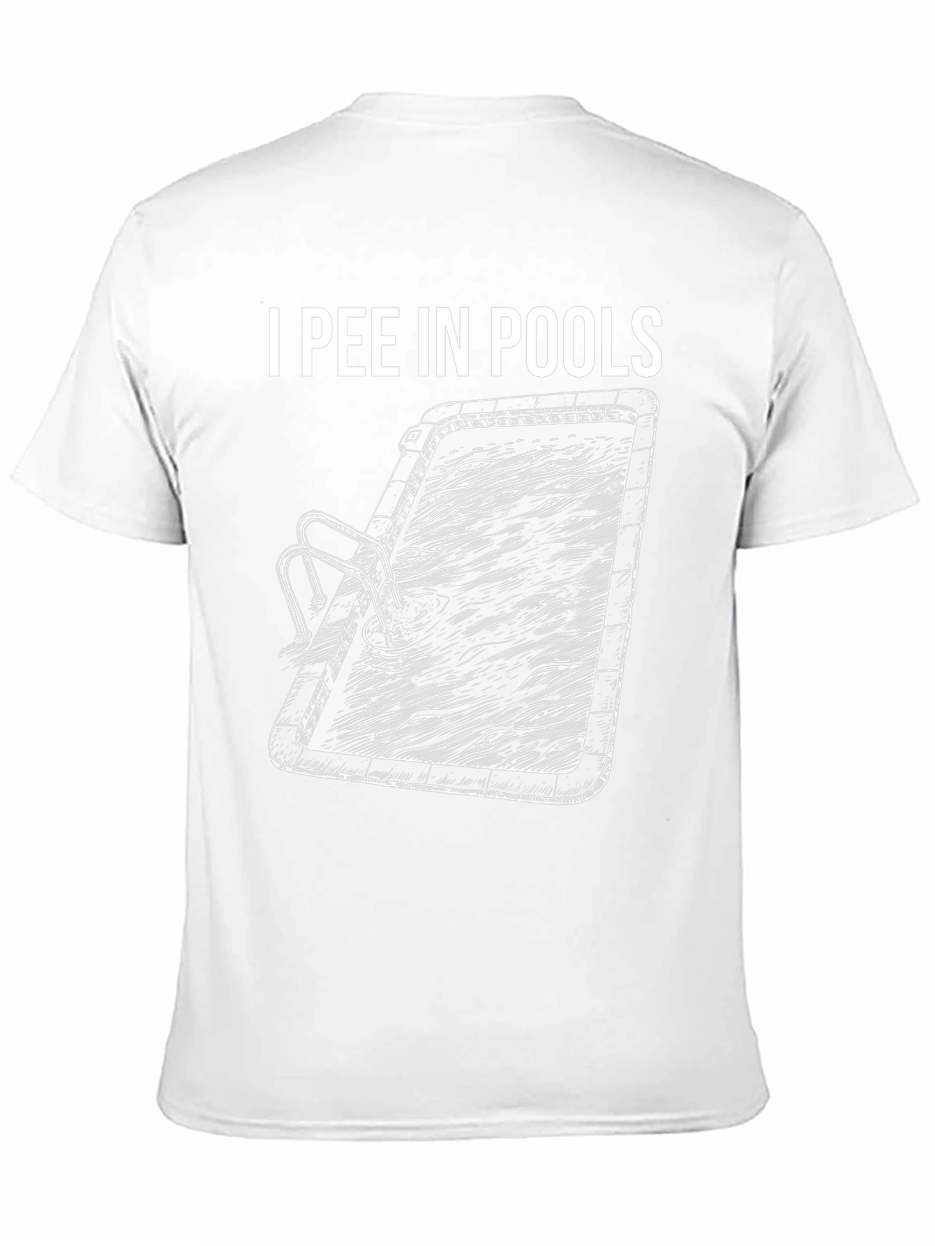 I Pee in Pools Graphic T-Shirt