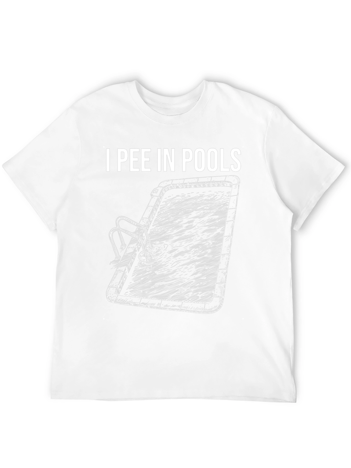 I Pee in Pools Graphic T-Shirt