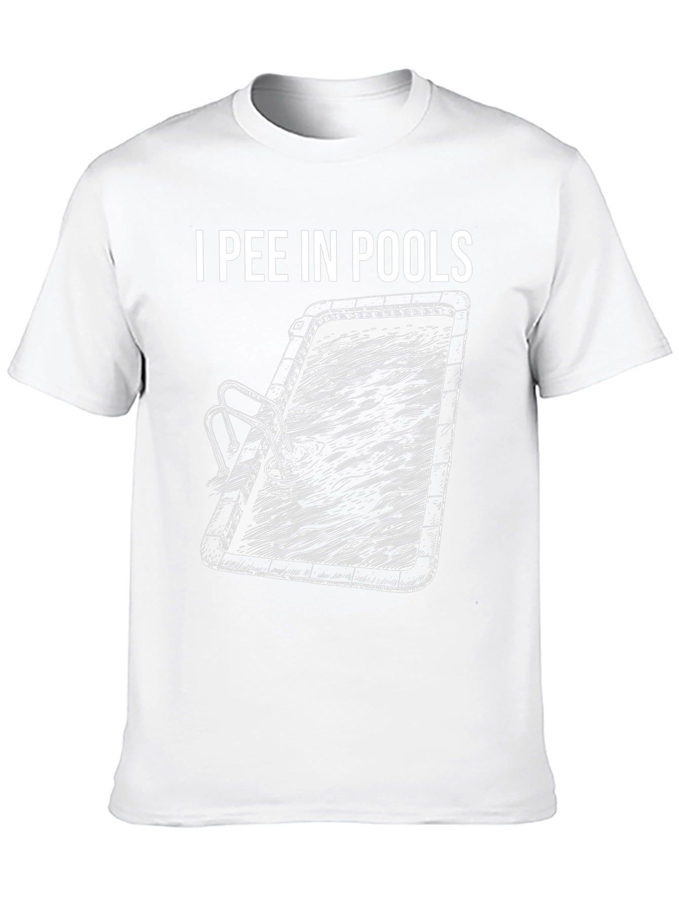 I Pee in Pools Graphic T-Shirt