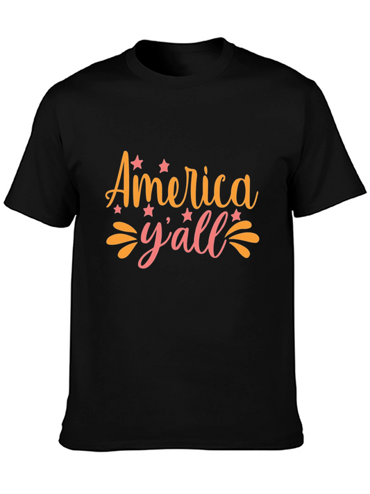 America Yall Graphic T-Shirt
