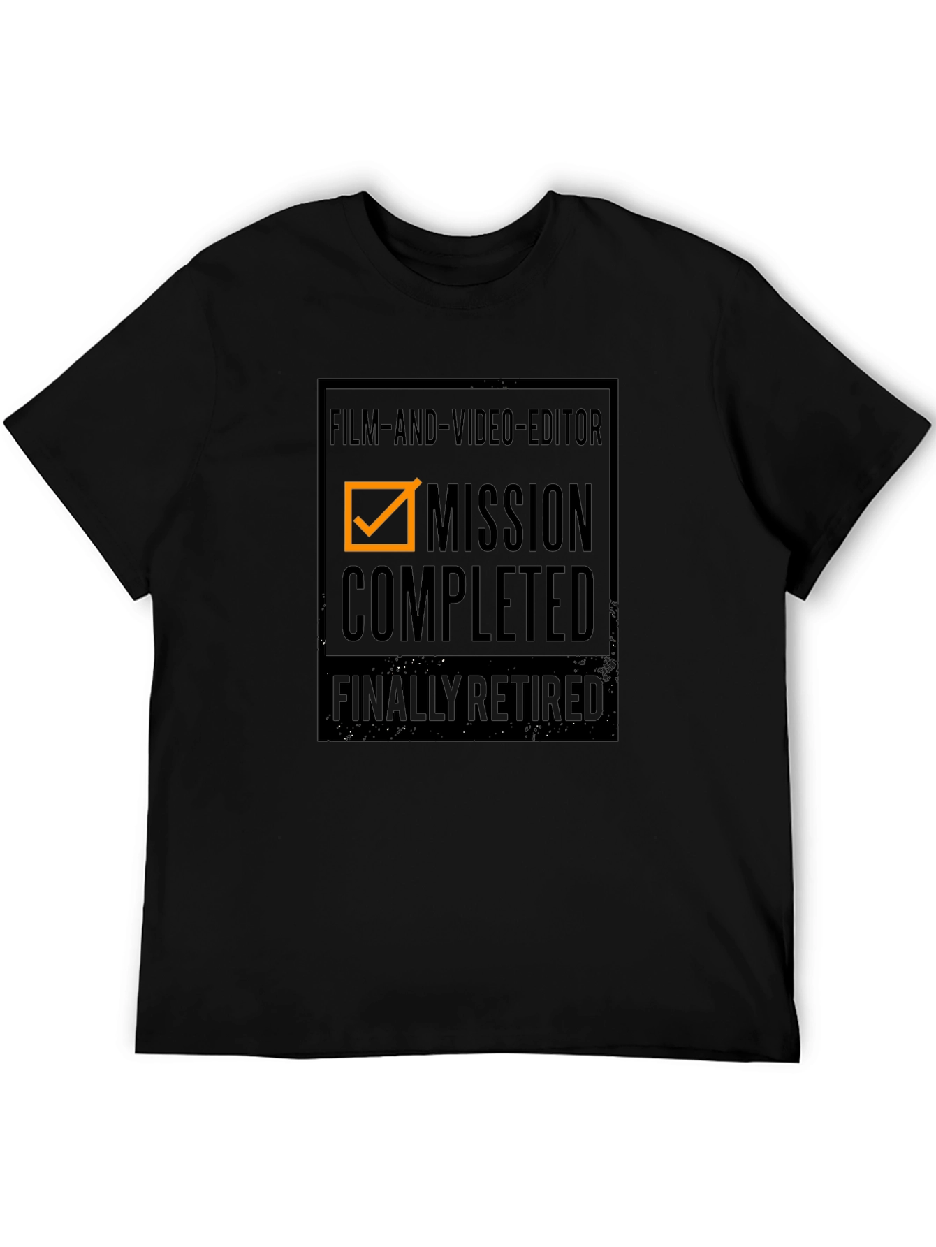 Film & Video Editor Retired T-Shirt