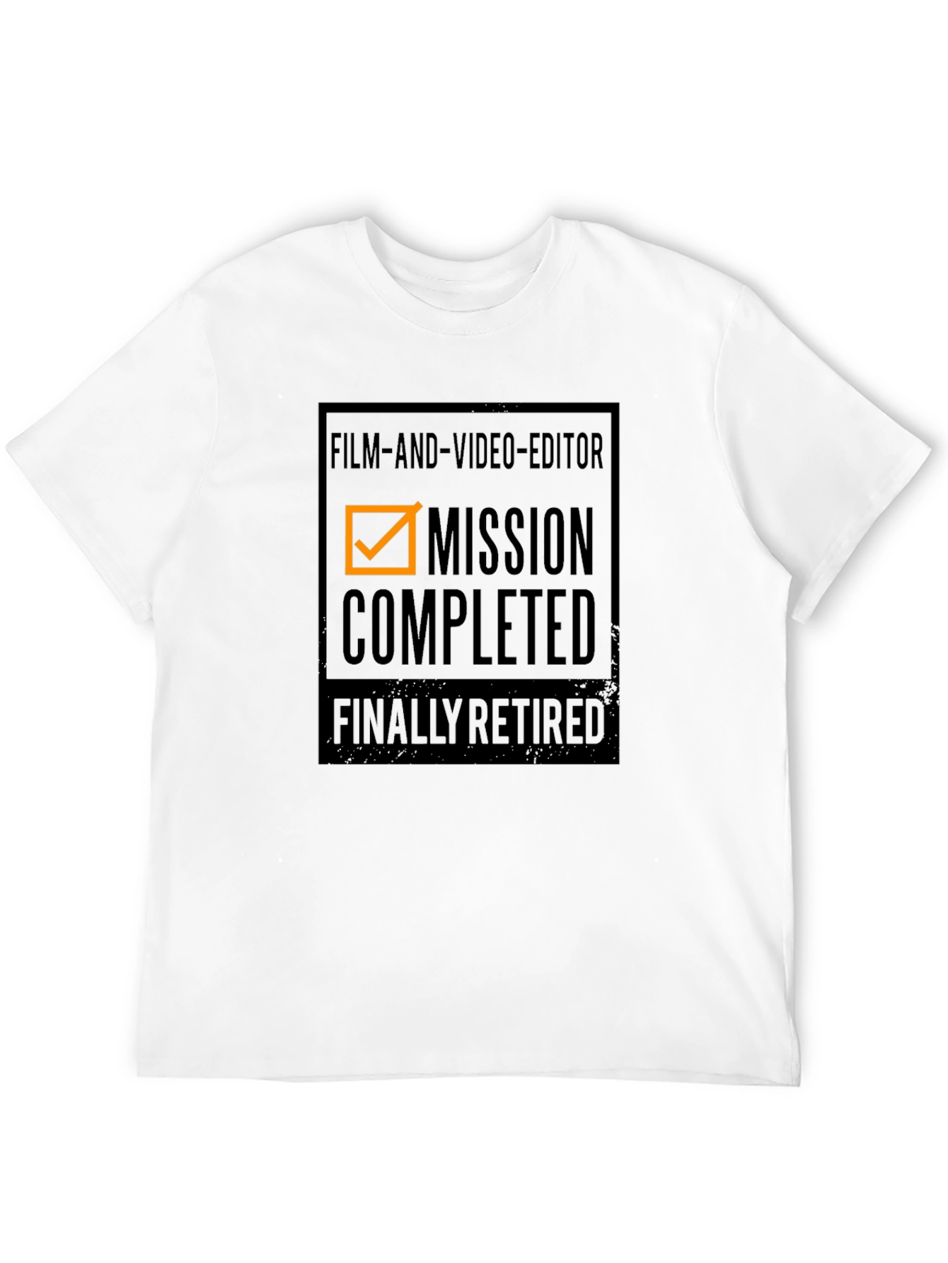 Film & Video Editor Retired T-Shirt