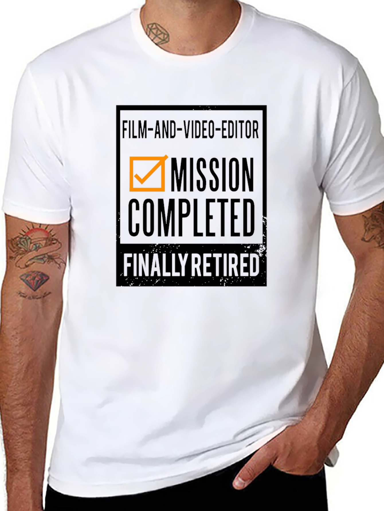 Film & Video Editor Retired T-Shirt