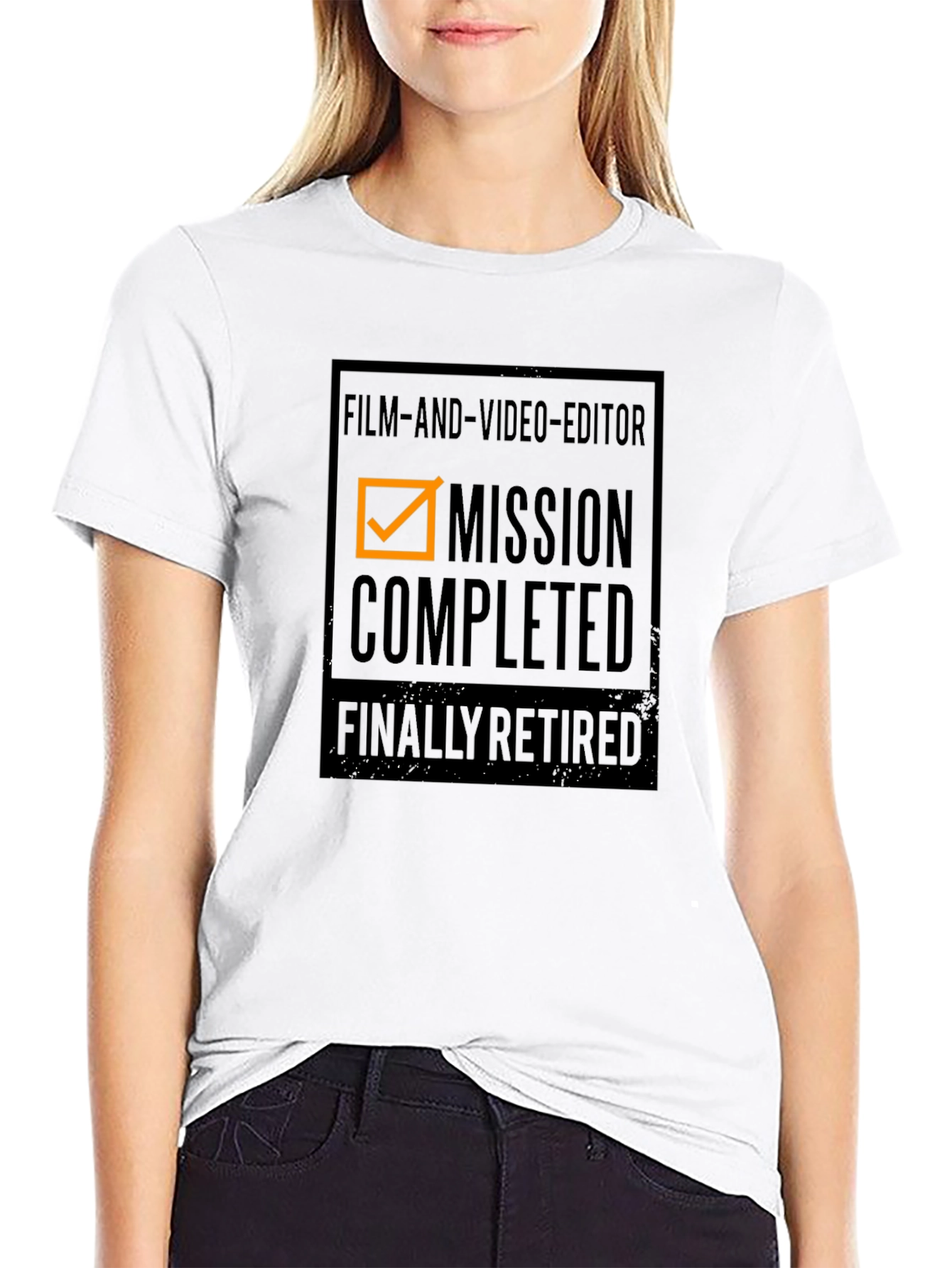Film & Video Editor Retired T-Shirt