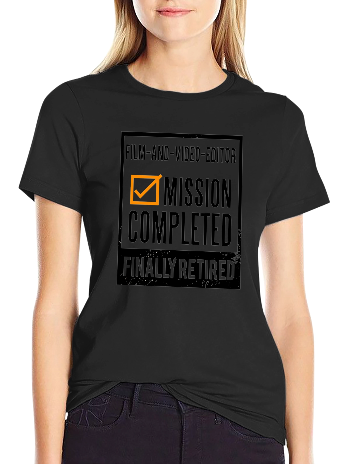 Film & Video Editor Retired T-Shirt