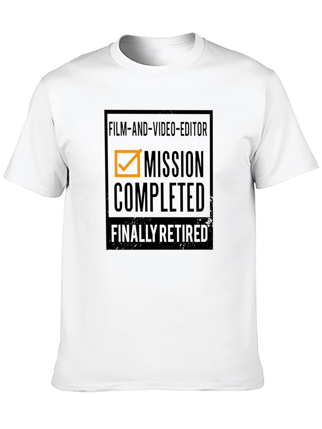 Film & Video Editor Retired T-Shirt
