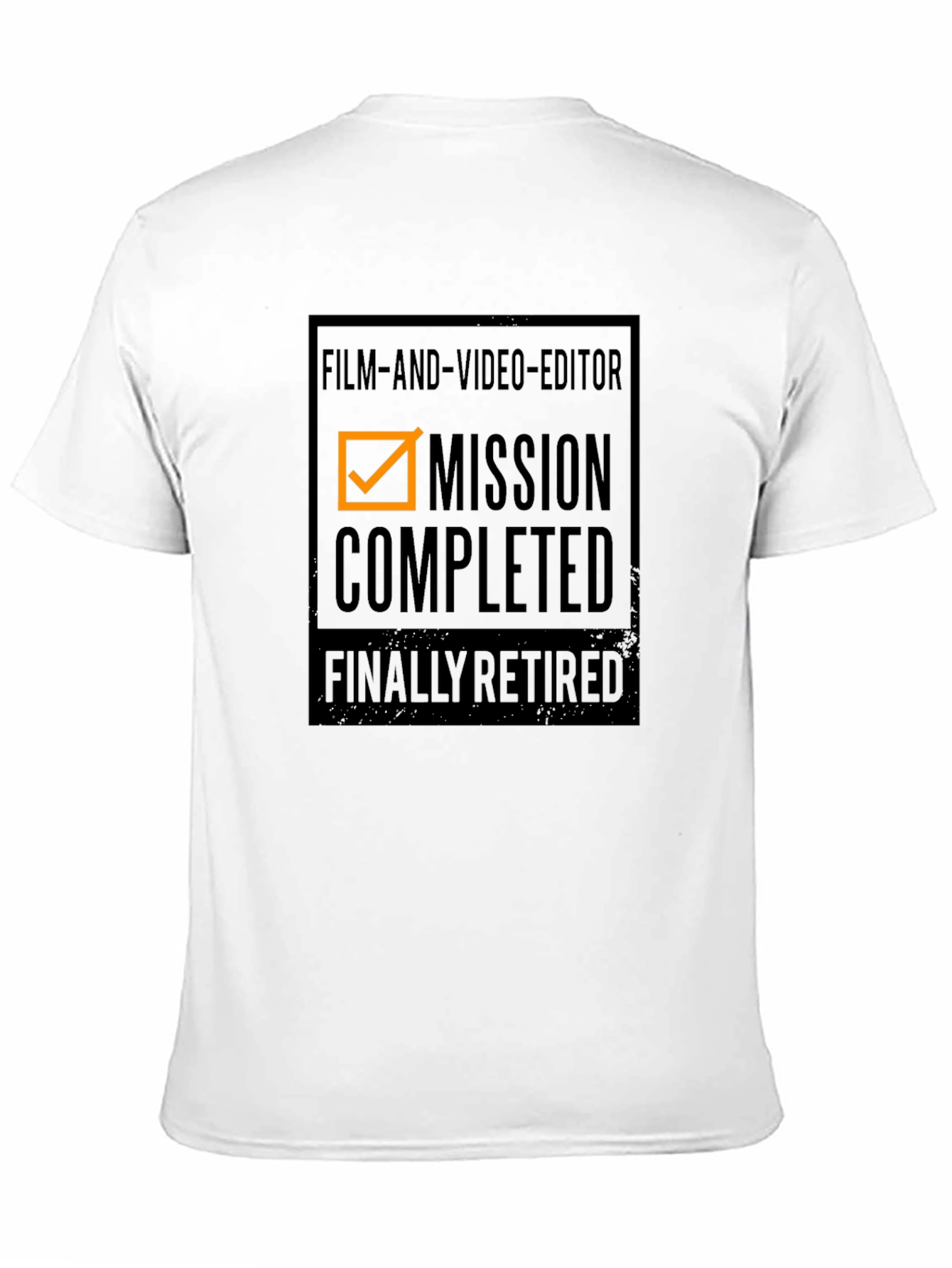 Film & Video Editor Retired T-Shirt