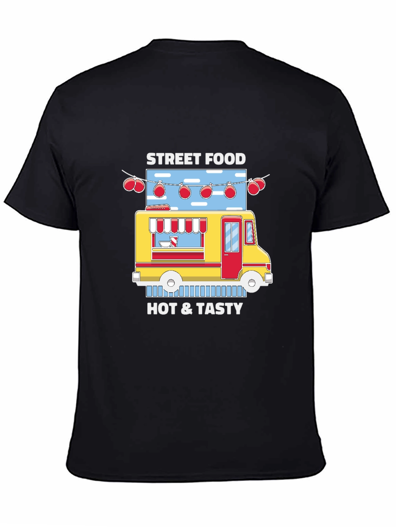 Street Food Truck Graphic Tee - Hot & Tasty