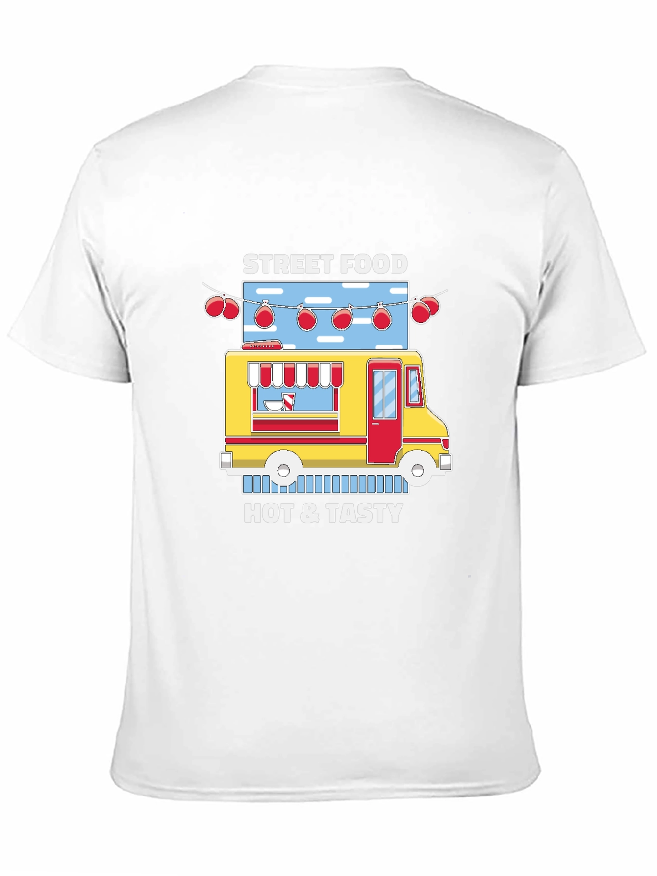 Street Food Truck Graphic Tee - Hot & Tasty