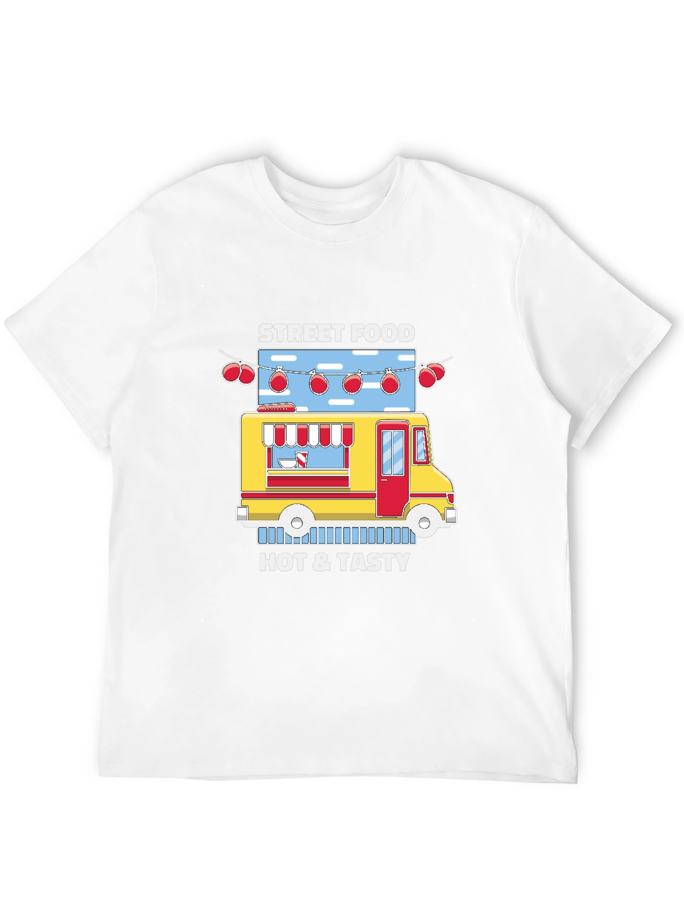 Street Food Truck Graphic Tee - Hot & Tasty