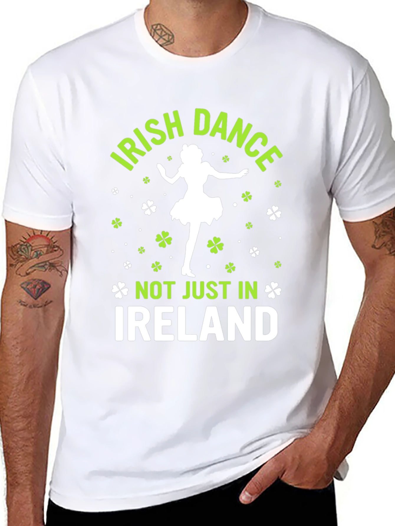 Irish Dance T-Shirt - Not Just in Ireland